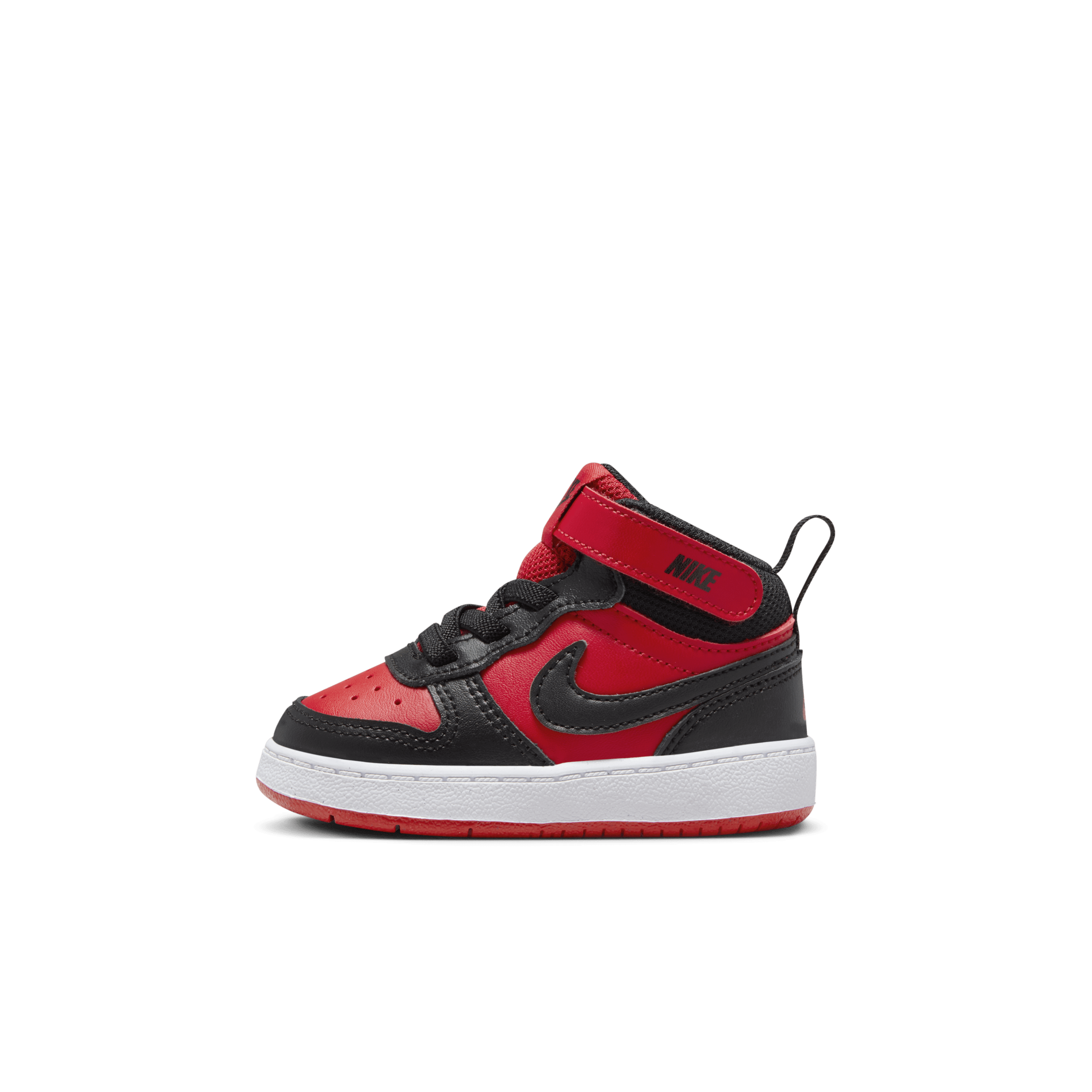 Nike Court Borough kindersneaker rood