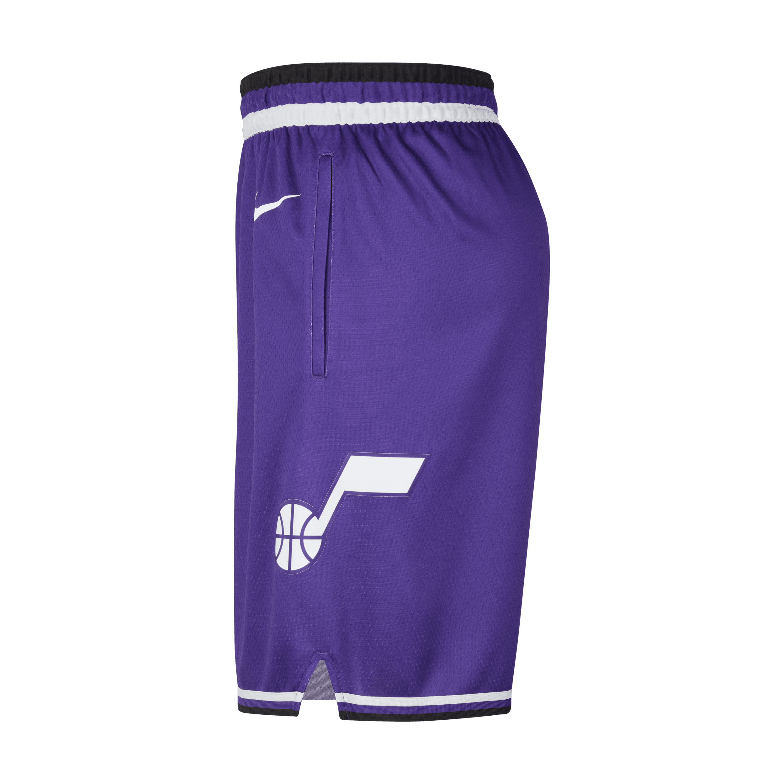 Nike Utah Jazz 2023 24 City Edition Swingman Dri-FIT NBA-herenshorts Paars