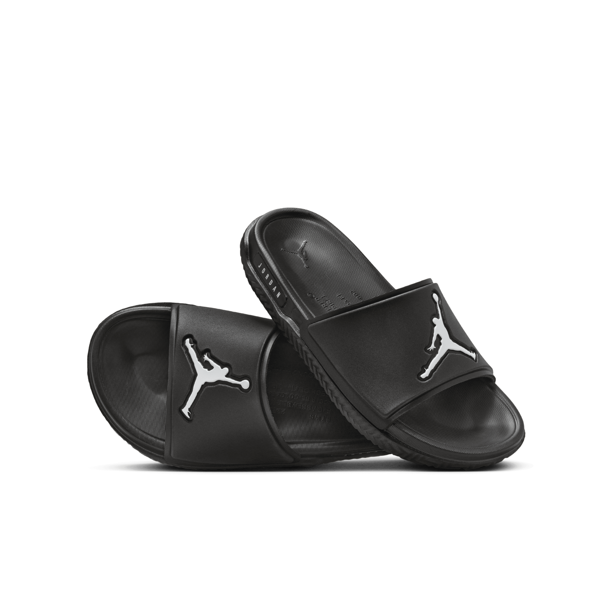 Claquette Jordan Jumpman pour ado - Noir