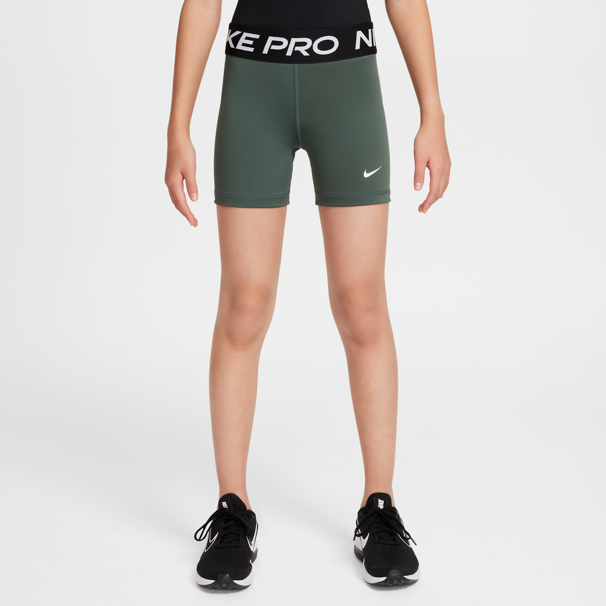 Short Nike Pro pour fille - Vert