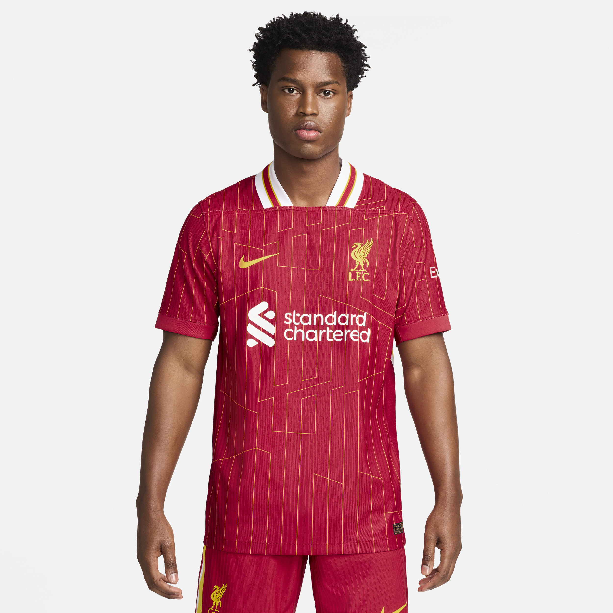 Nike Liverpool FC 2024 25 Match Thuis Dri-FIT ADV authentiek voetbalshirt voor heren Rood