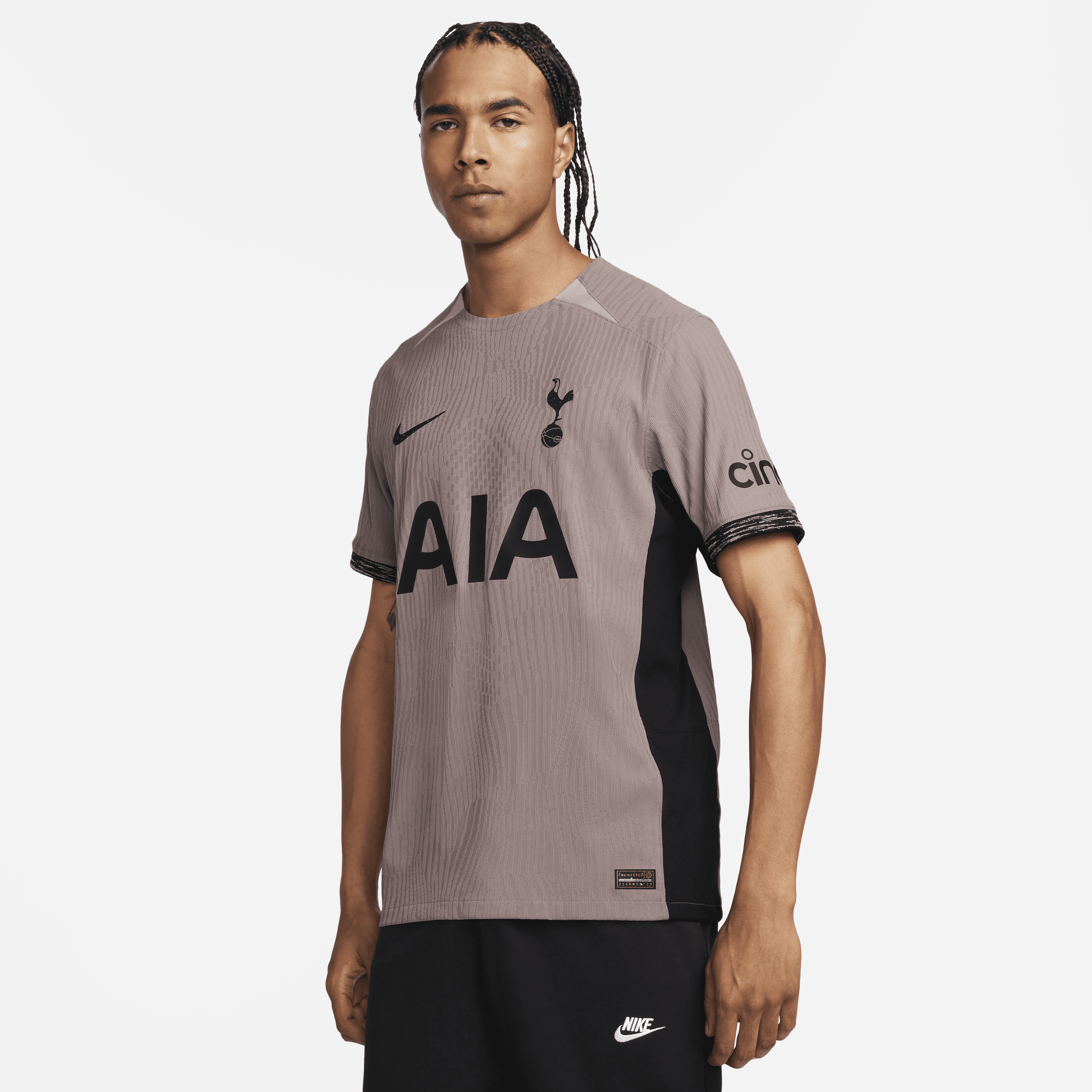 Image of Tottenham Hotspur 2023/24 Match Derde Nike Dri-FIT ADV voetbalshirt voor heren - Bruin