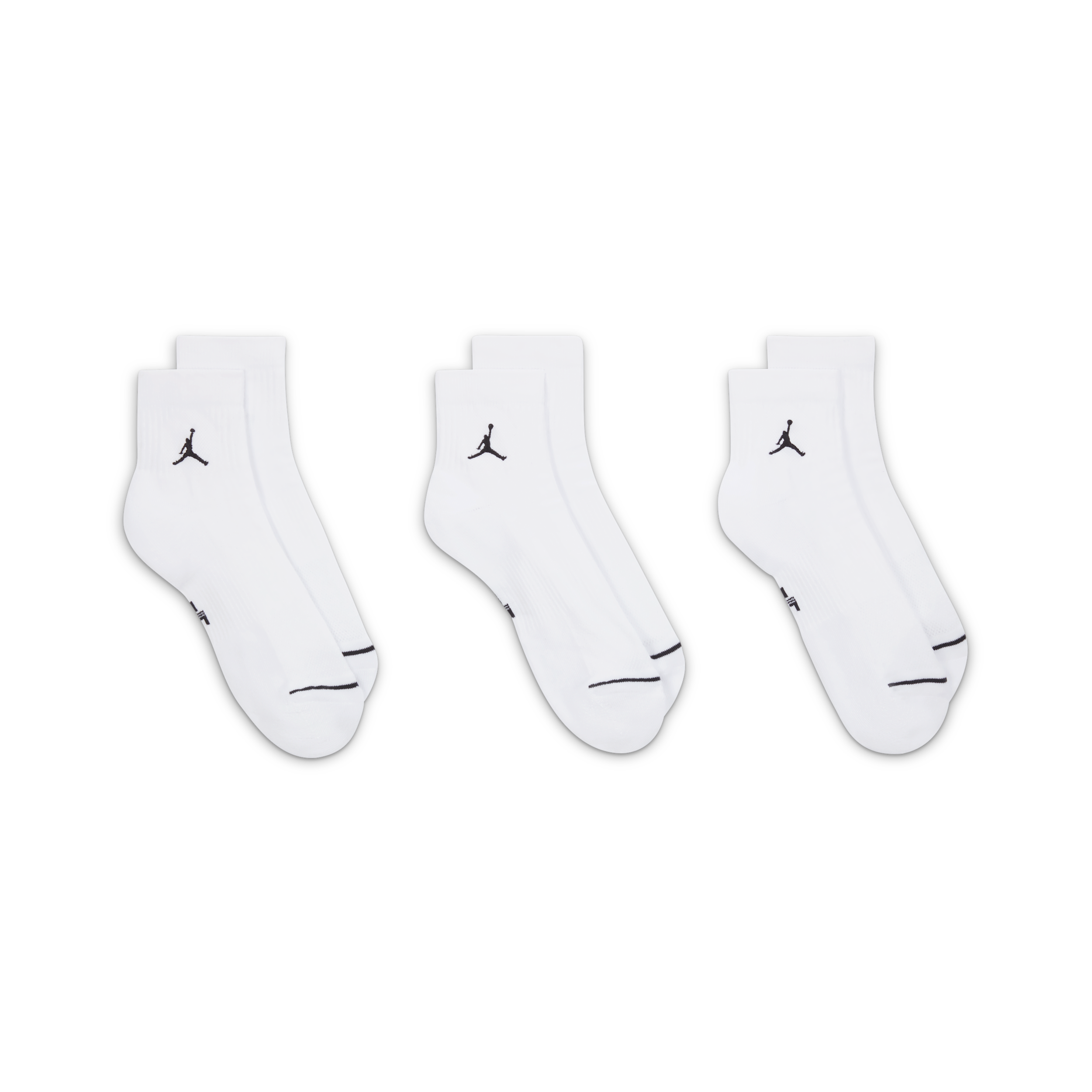 Thumbnail - Jordan Knöchelsocken für jeden Tag (3 Paar) - Weiß