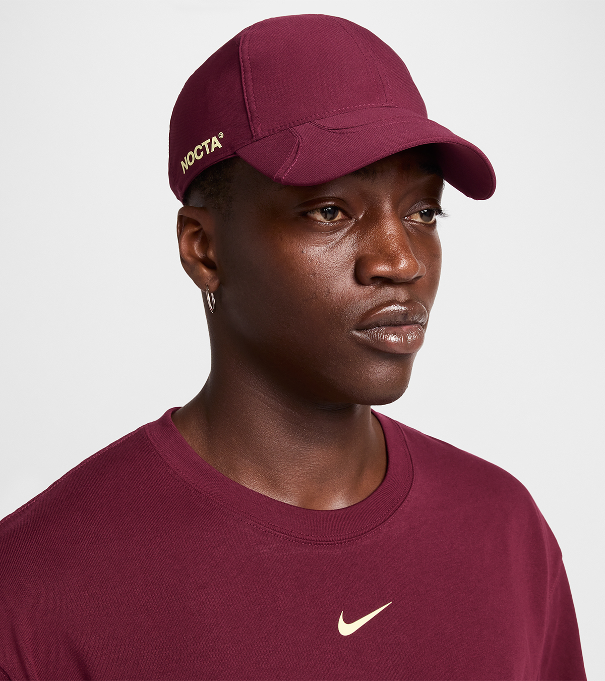 Nike NOCTA S.S.C. Cap CS - Red - Polyester - 50% Recycled Polyester