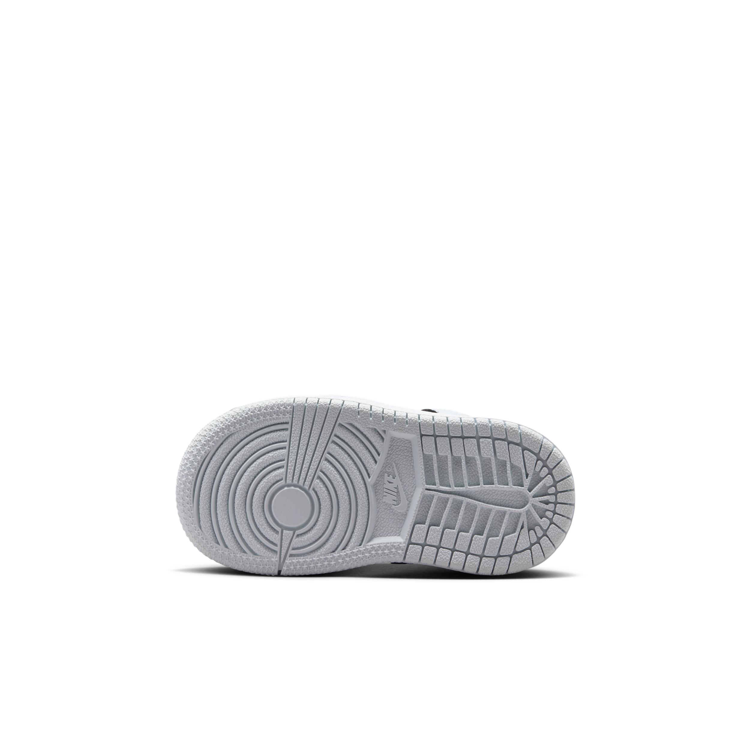 Thumbnail - Jordan 1 Mid Schuh für Babys und Kleinkinder - Schwarz