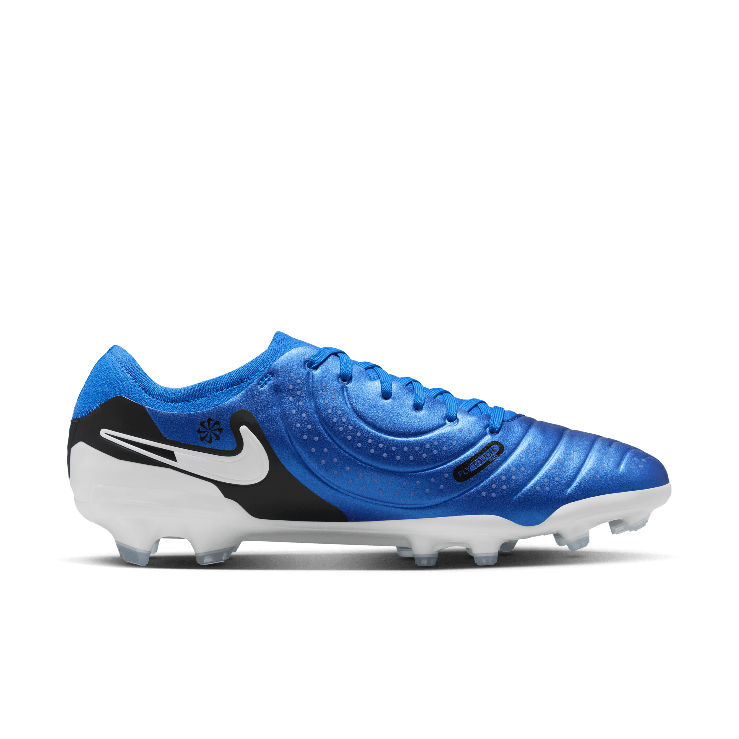 Chaussure de foot basse à crampons pour terrain sec Nike Tiempo Legend 10 Pro - Bleu