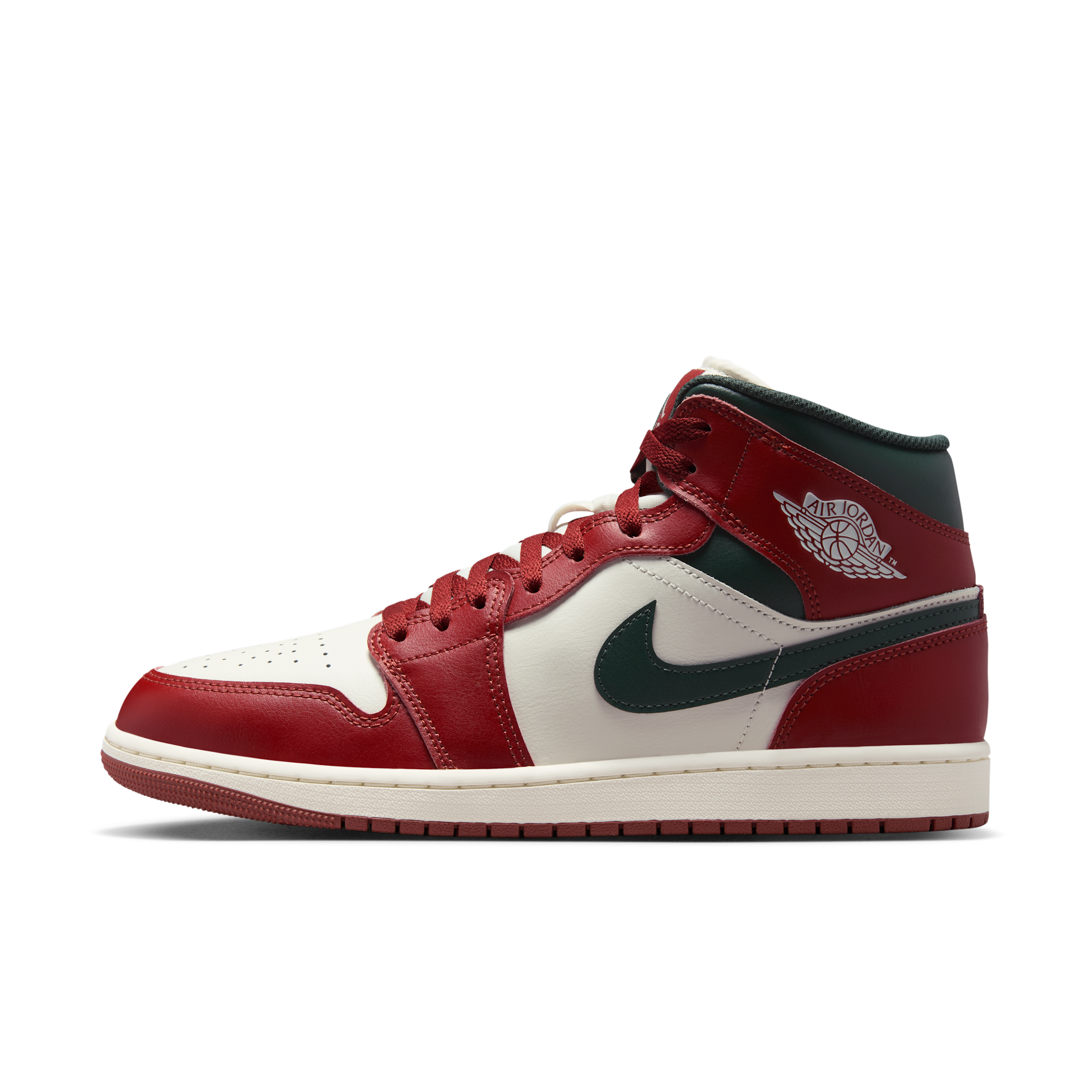 Thumbnail - Air Jordan 1 Mid Herrenschuh - Weiß