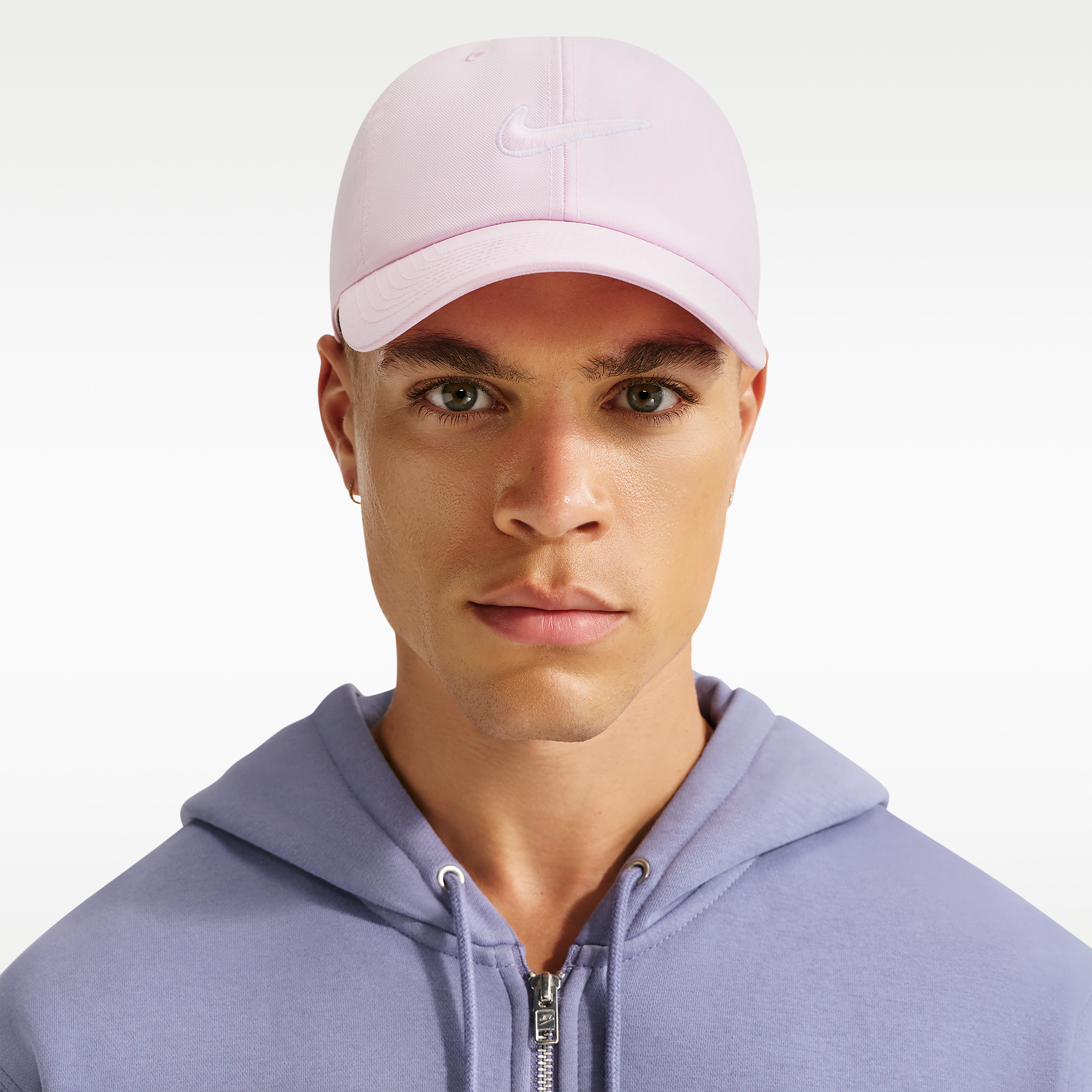 Thumbnail - Nike Club unstrukturierte Swoosh Cap - Pink