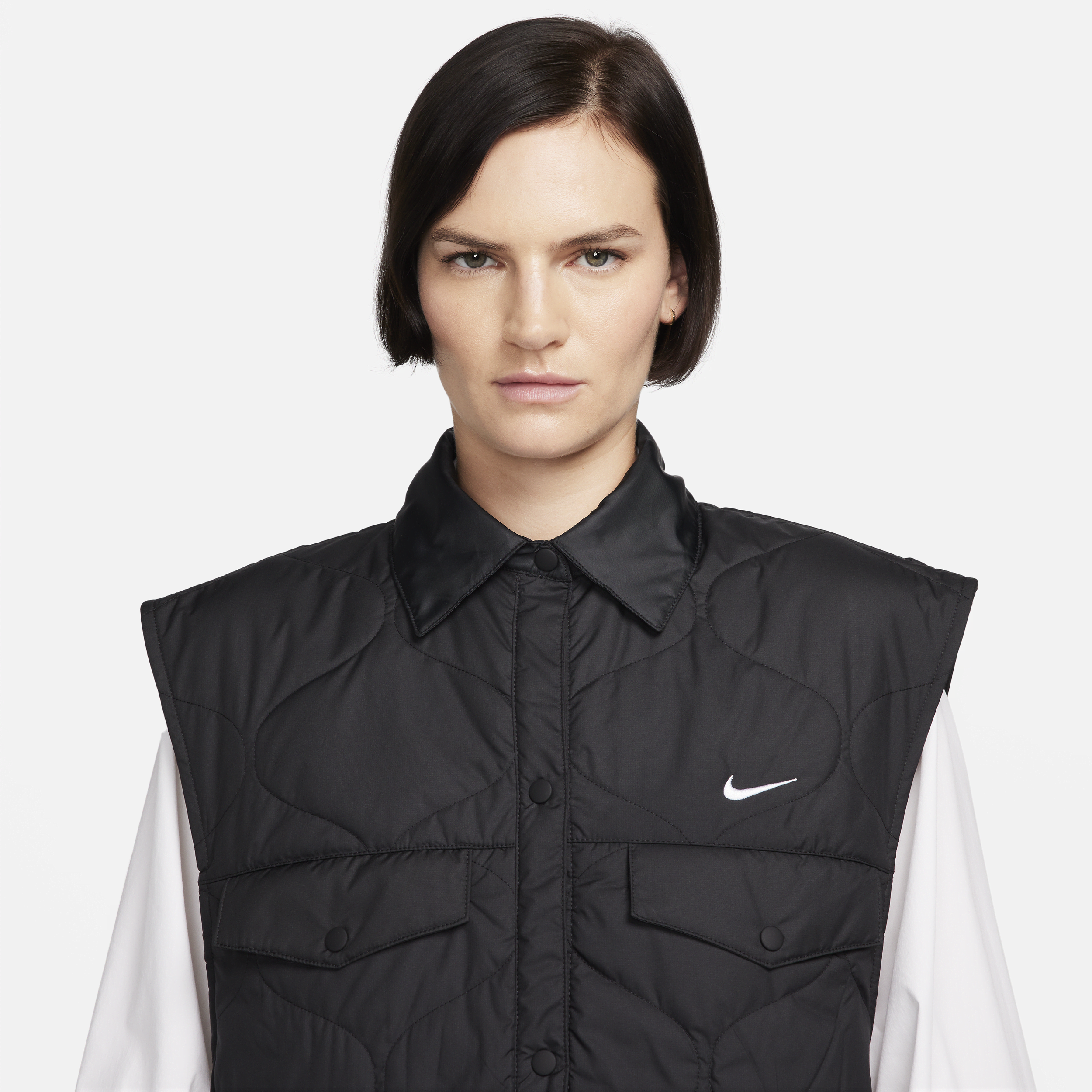 Nike Sportswear Essential vest voor dames Zwart