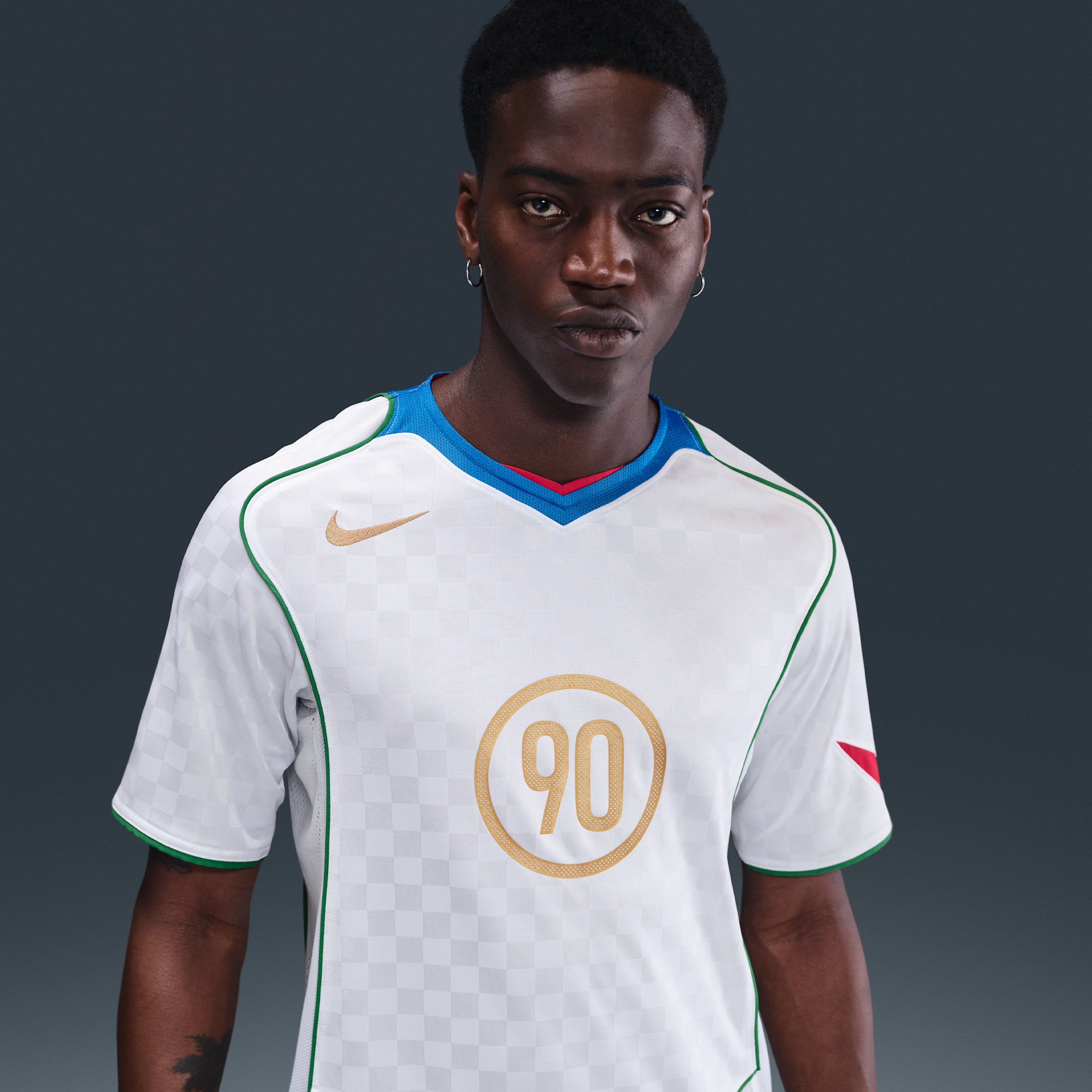 Nike Total 90 Dri-FIT voetbalshirt voor heren Wit