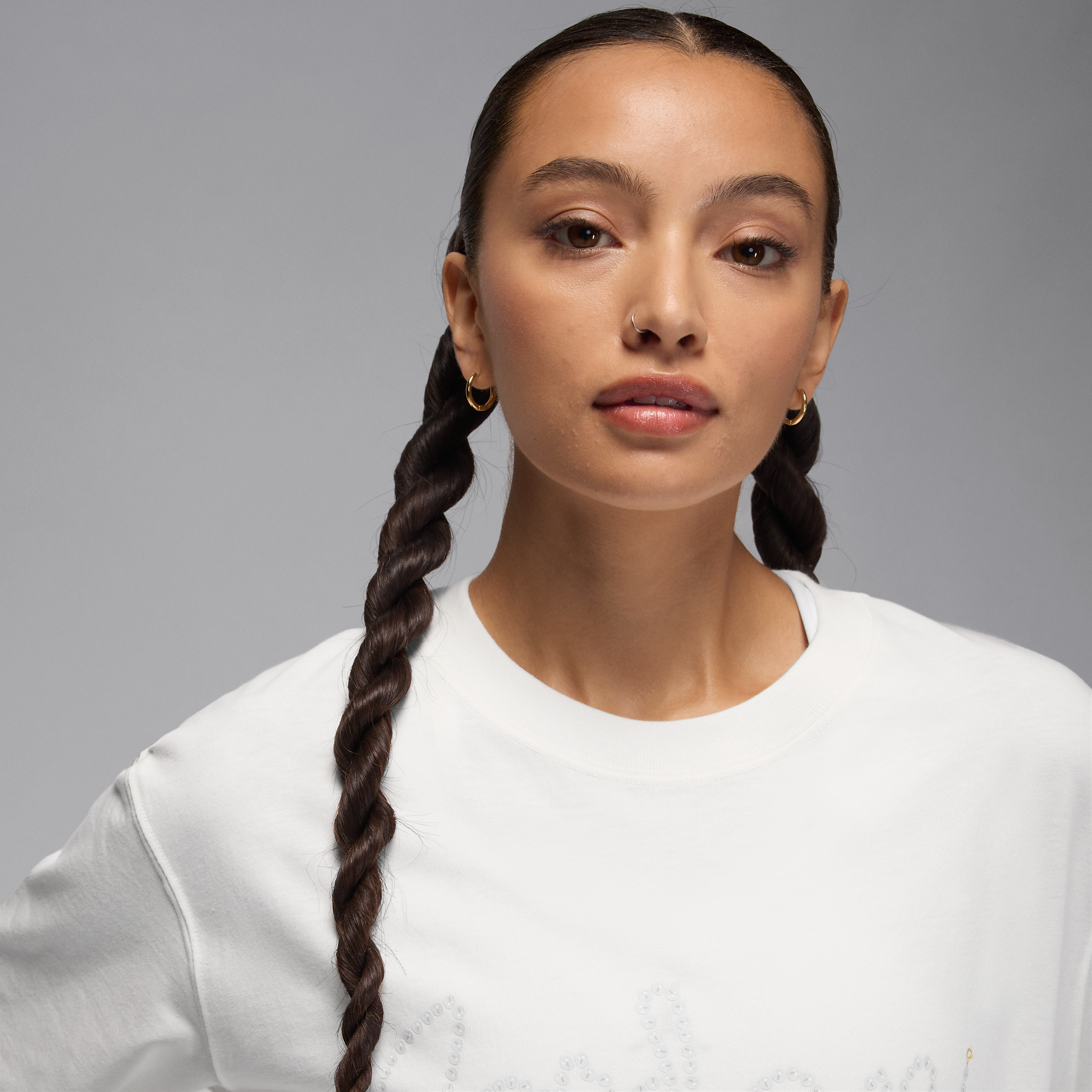 Thumbnail - Jordan Brooklyn T-Shirt (Damen) - Weiß