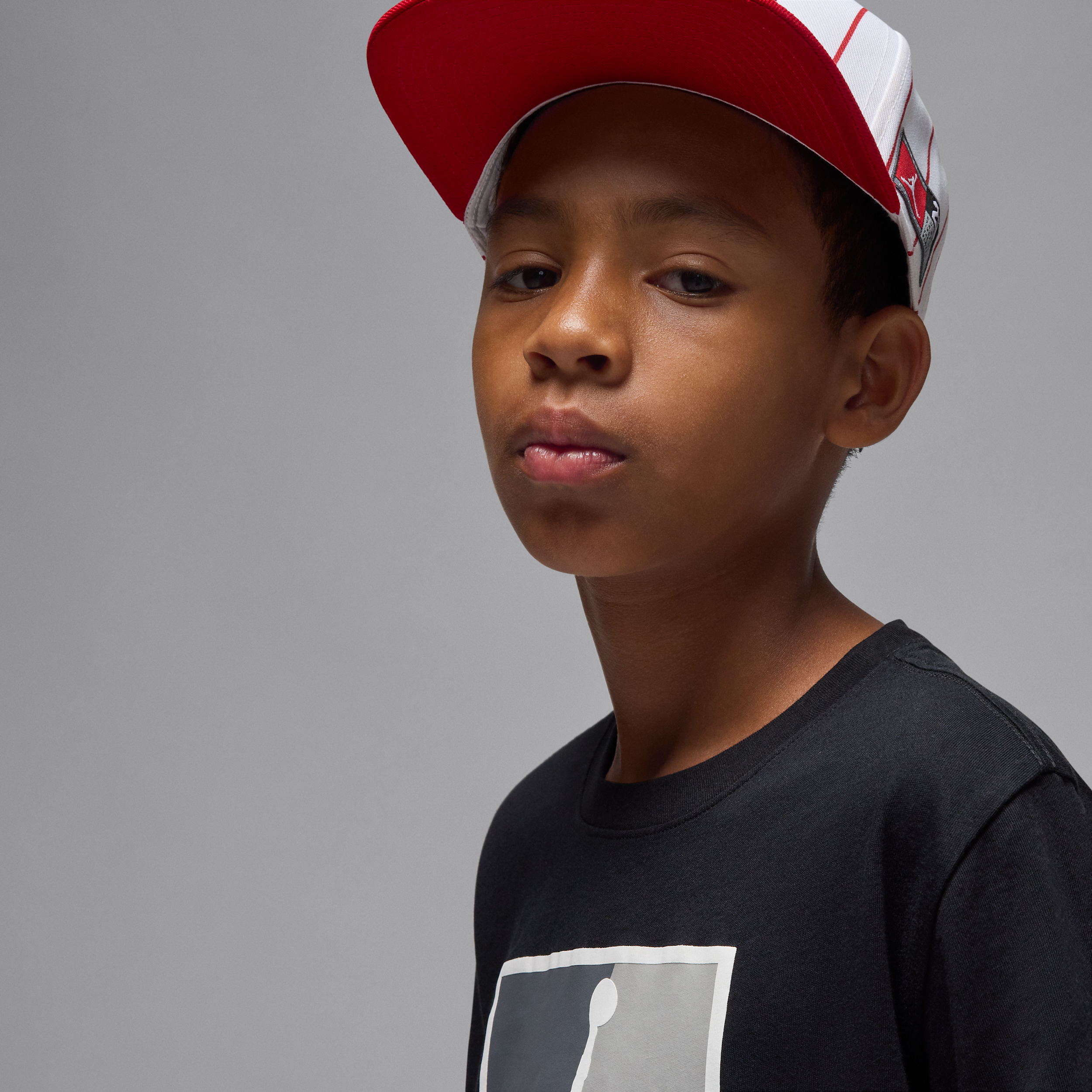 Thumbnail - Jordan Flight Essentials Boxed Logo 3.0 T-Shirt (ältere Kinder) - Schwarz