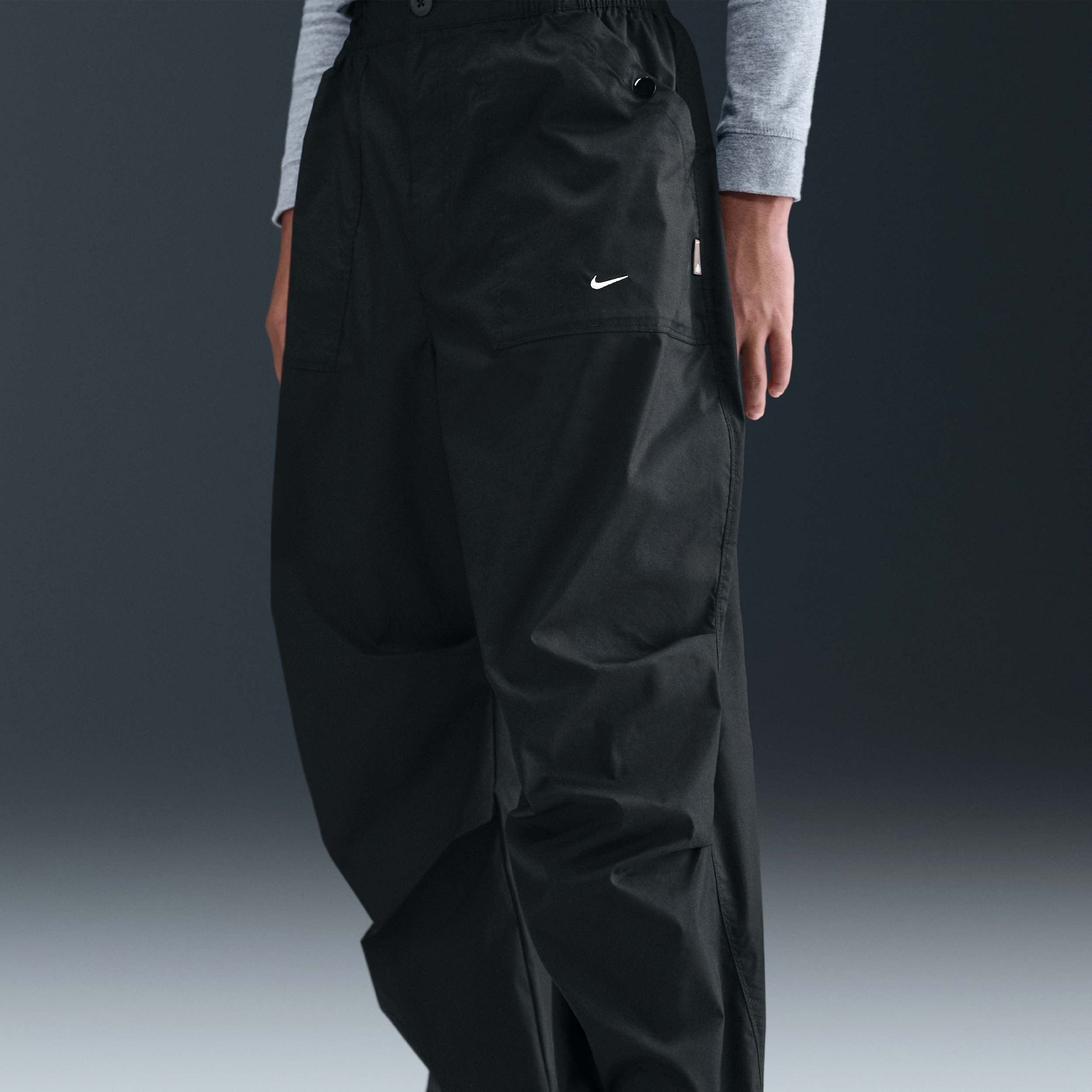 Thumbnail - Nike Metro Ground Hose für ältere Kinder (Jungen) - Schwarz