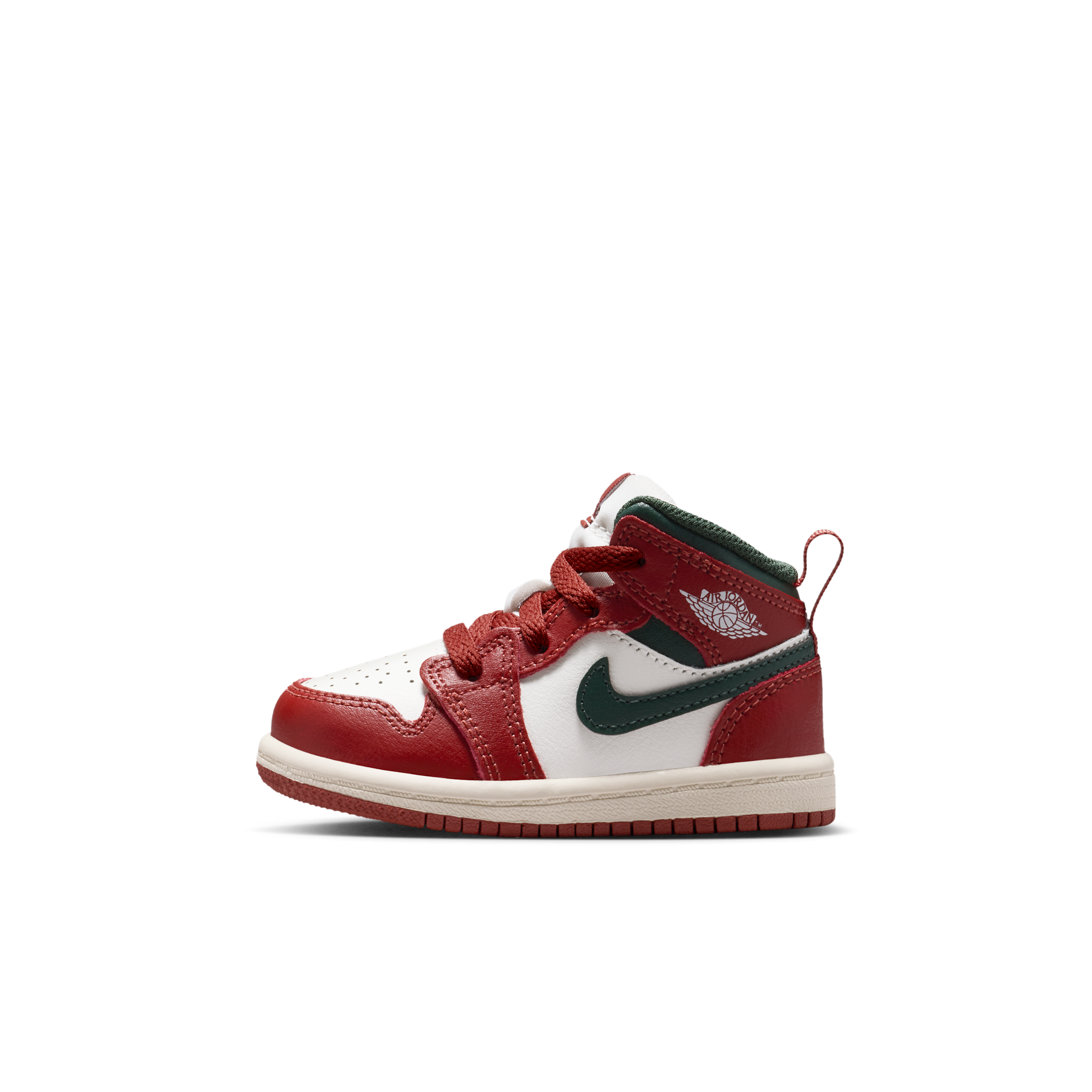 Nike Jordan 1 Mid Baby/Toddler Shoes - White