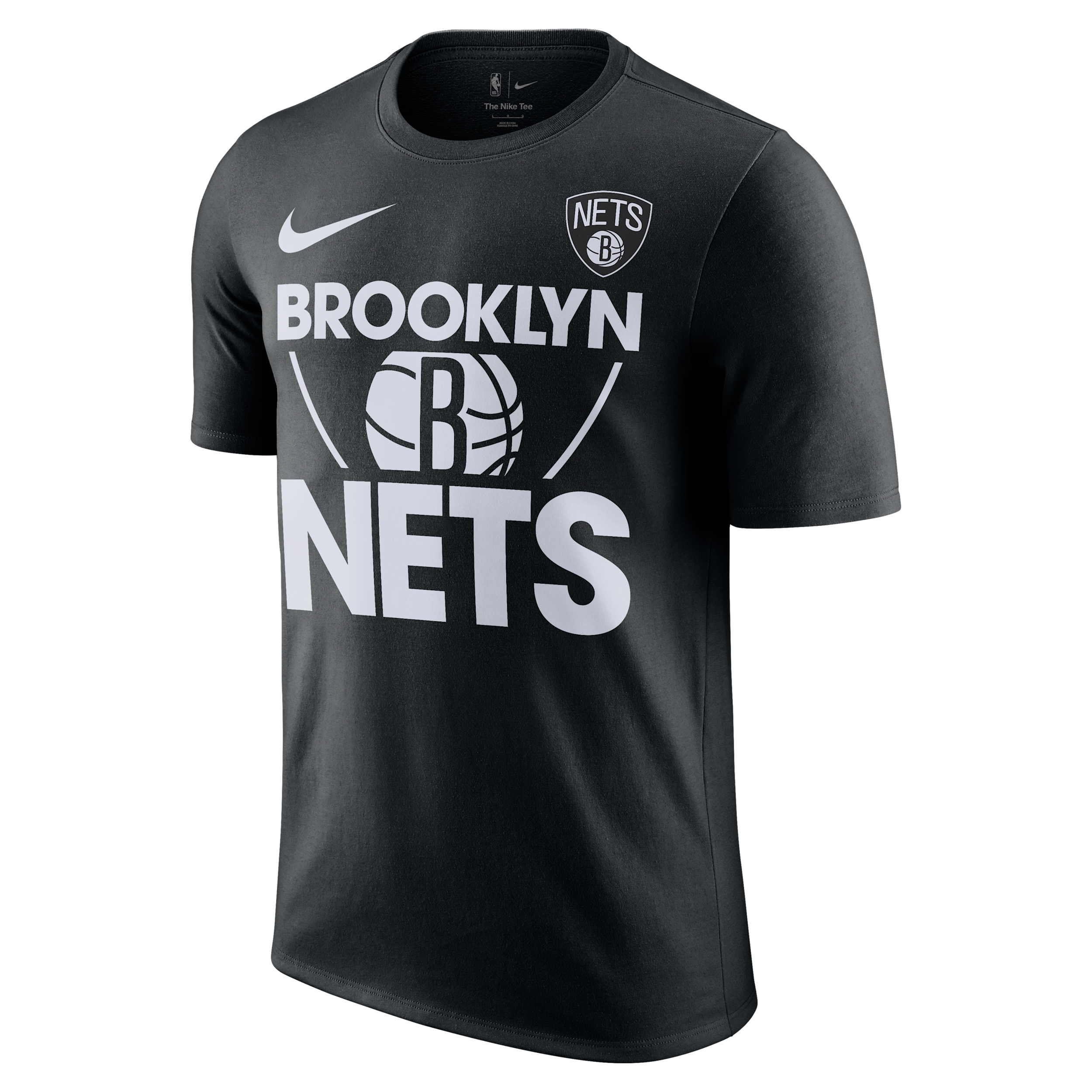 T-shirt Nike NBA Brooklyn Nets Courtside pour Homme - Noir