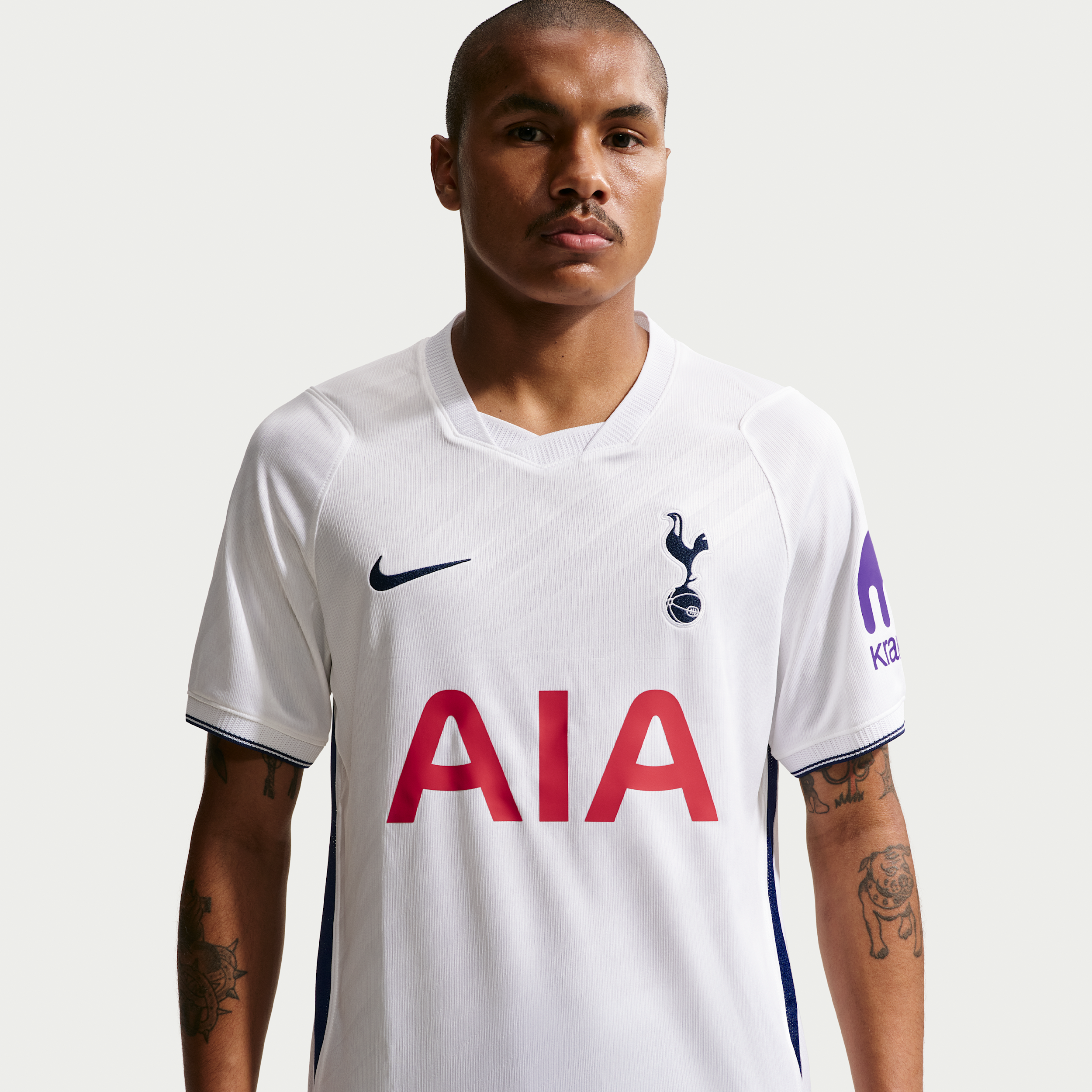 Tottenham Hotspur 2026/27 Stadium Home Nike Dri-FIT Replica-fodboldtrøje til mænd - hvid