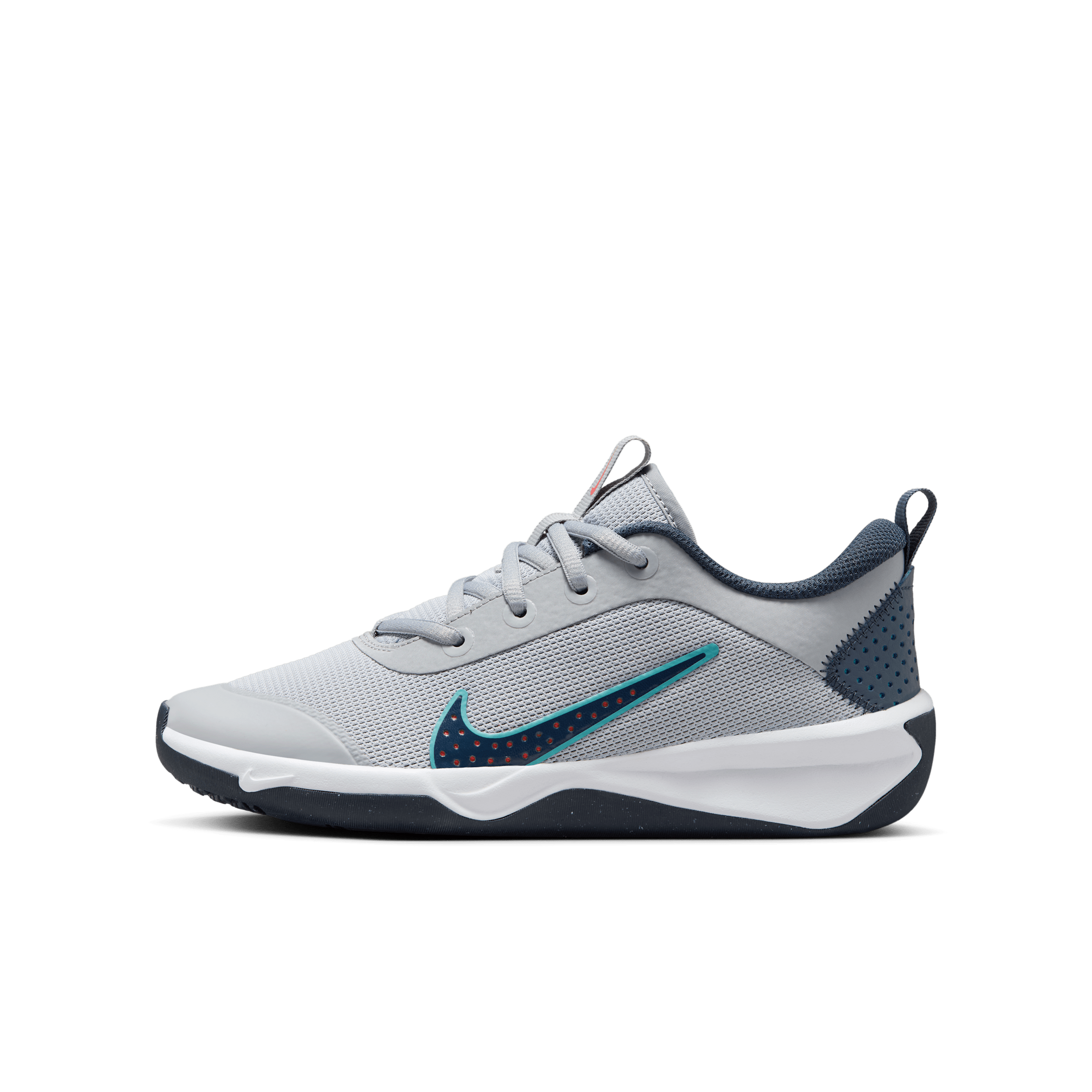 Nike Omni Multi-Court Zaalschoenen voor kids Grijs