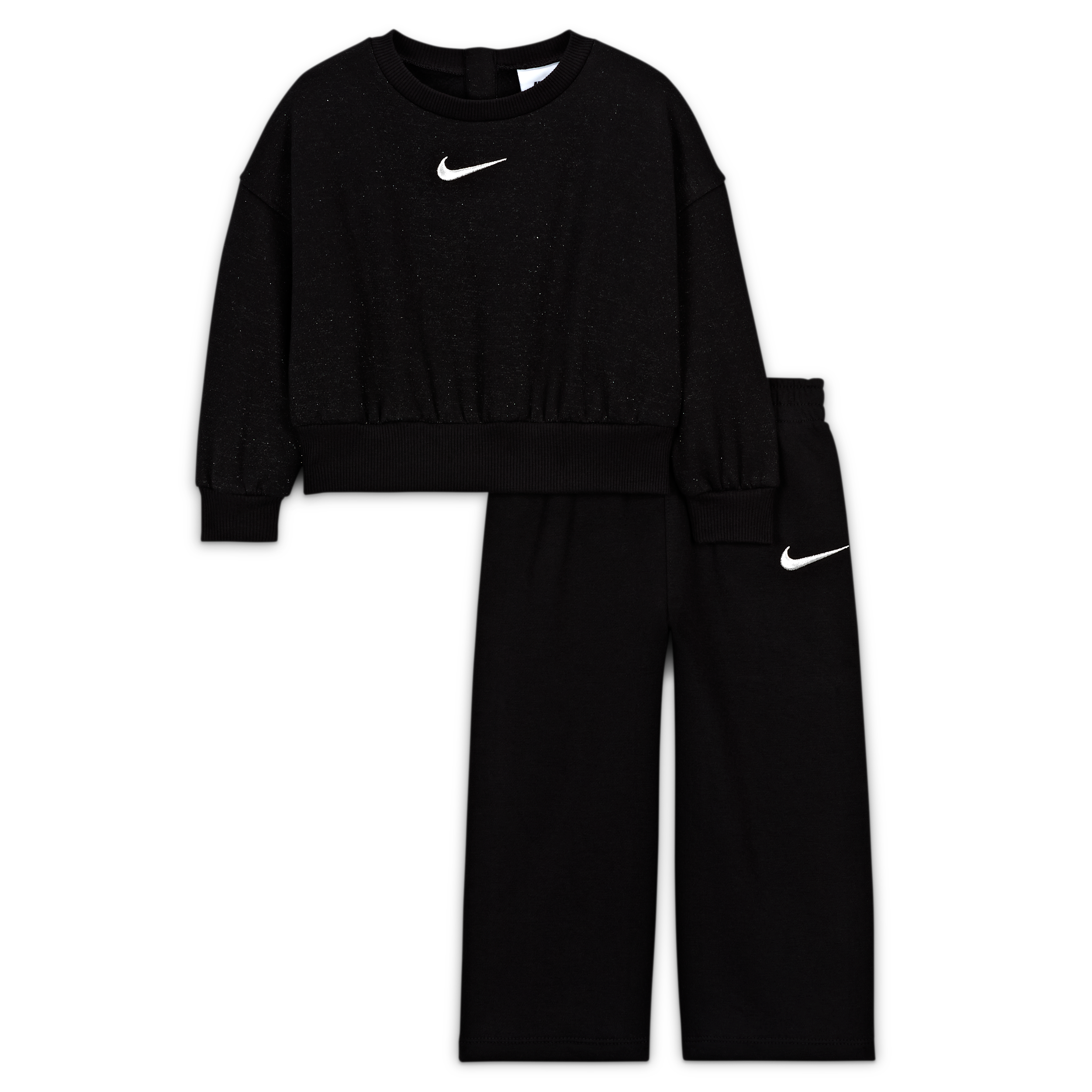 Ensemble haut et pantalon Nike Shine pour bébé (12 - 24 mois) - Noir