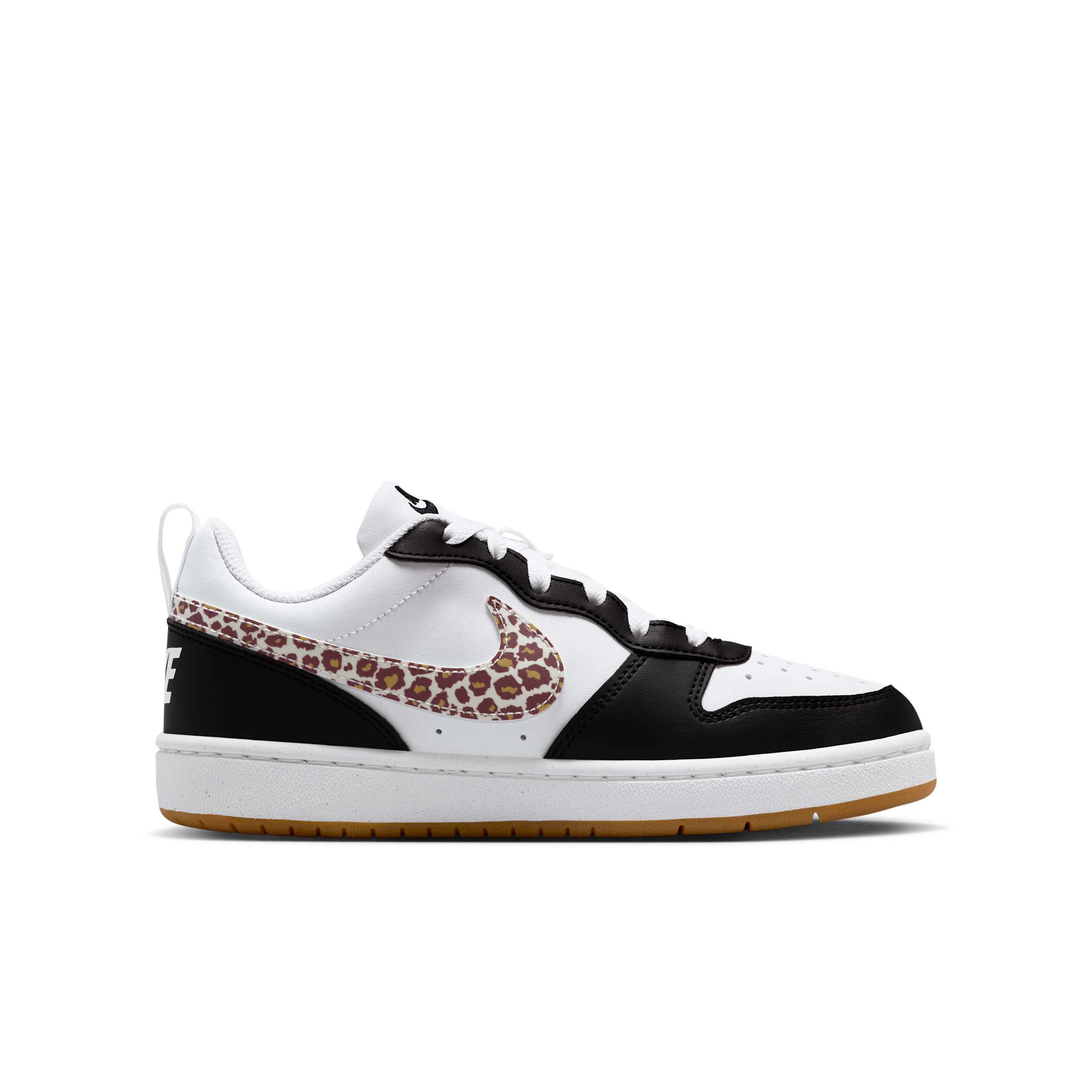 NikeCourt Borough Low-sko til større børn - sort - IR0566-001