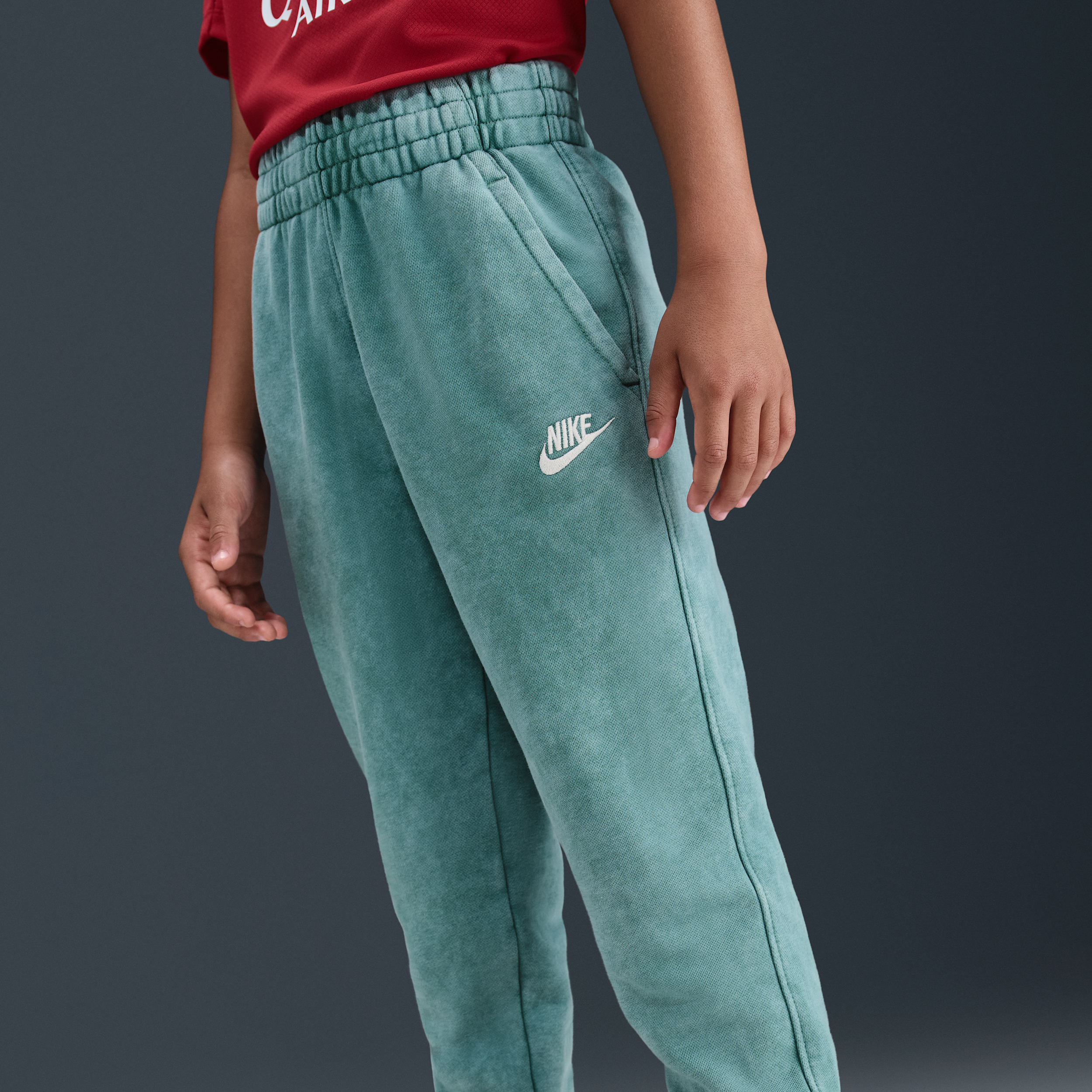 Thumbnail - Nike Sportswear Club Fleece French-Terry-Jogger (ältere Kinder) - Grün