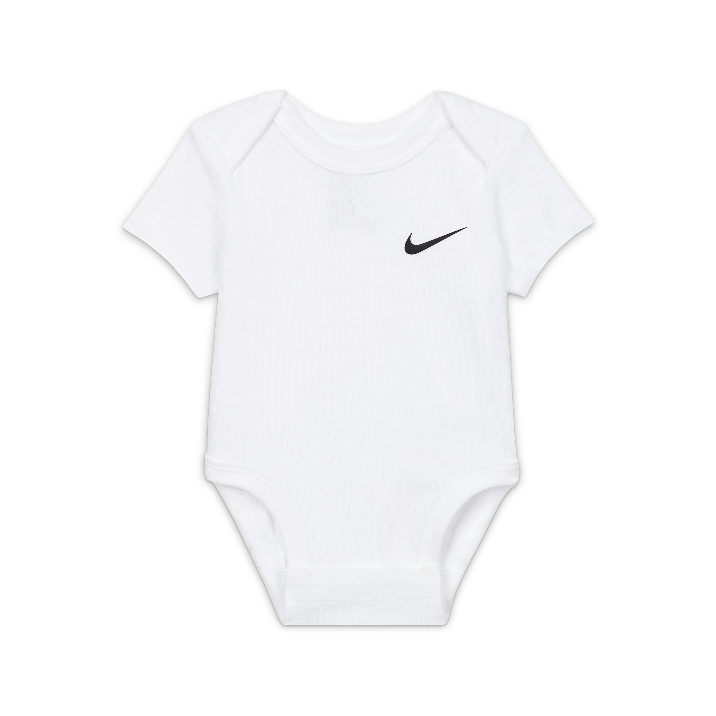 Thumbnail - Nike Swoosh Bodys (Babys, 0–9 M, 3er-Pack) - Weiß