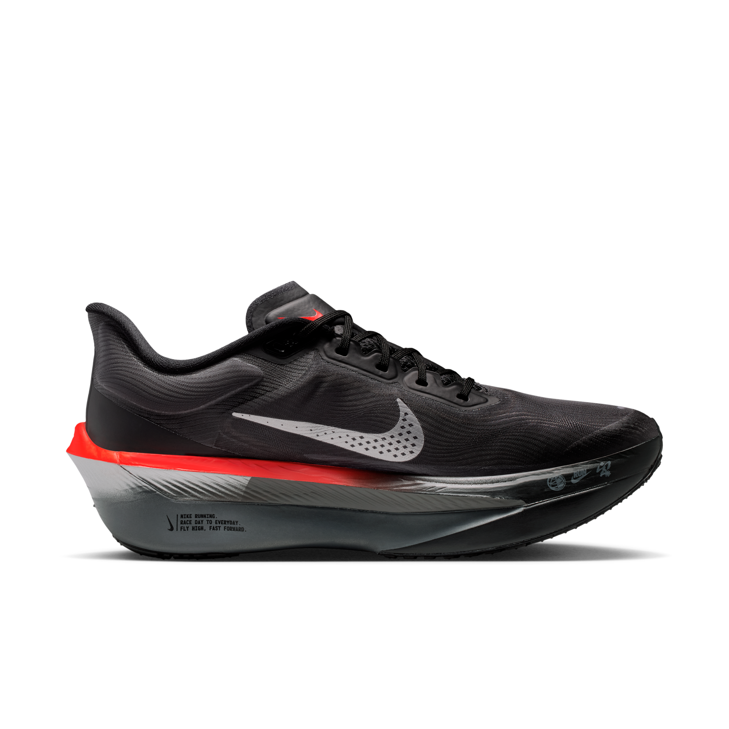 Sneakers Nike Zoom Fly 6 Black/ Metallic Silver-Bright Crimson - IR1995-010