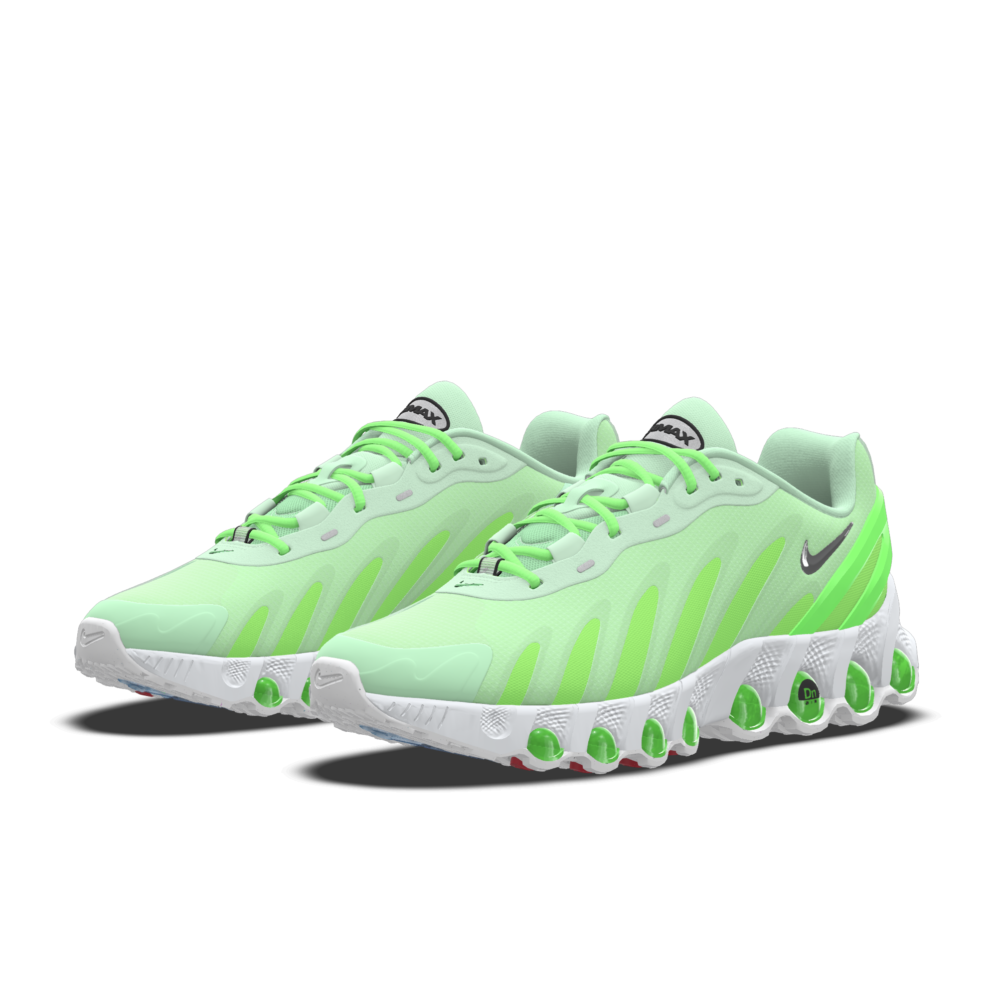 Nike Air Max Dn8 By You-sko til kvinder - grøn - 3444564894