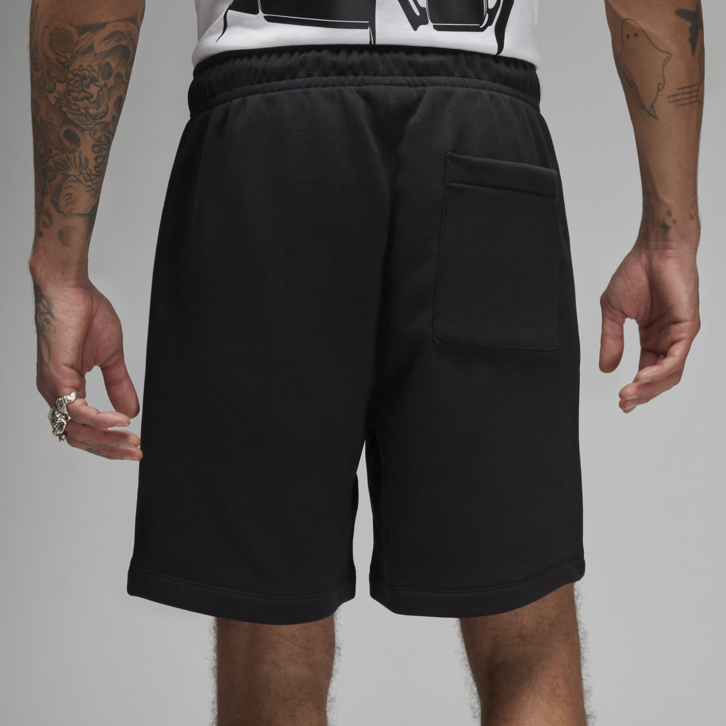 Thumbnail - Jordan Brooklyn Fleece Herrenshorts - Schwarz