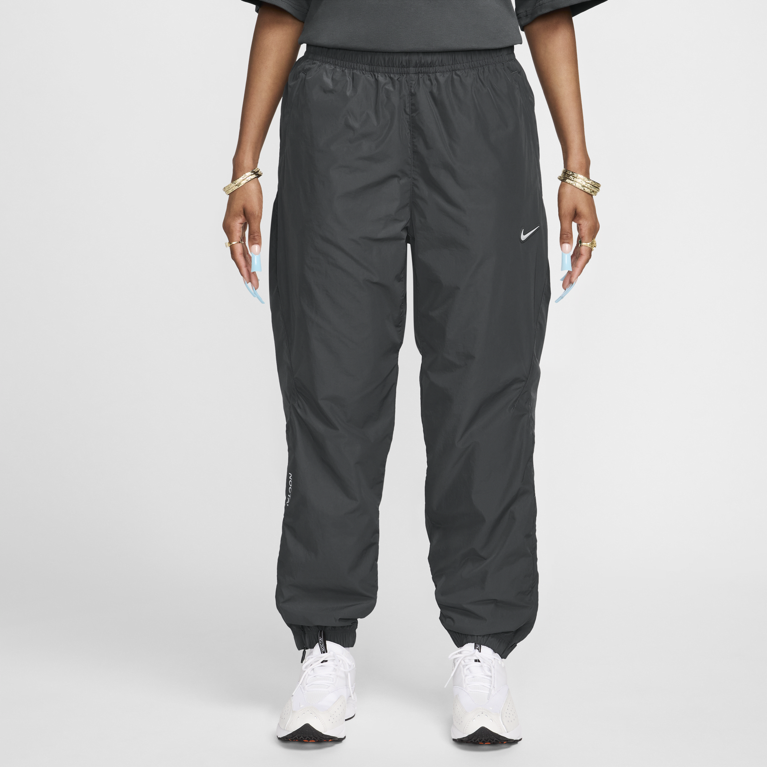 Nike NOCTA Northstar Nylon Tracksuit Bottoms - Grey - Recycled