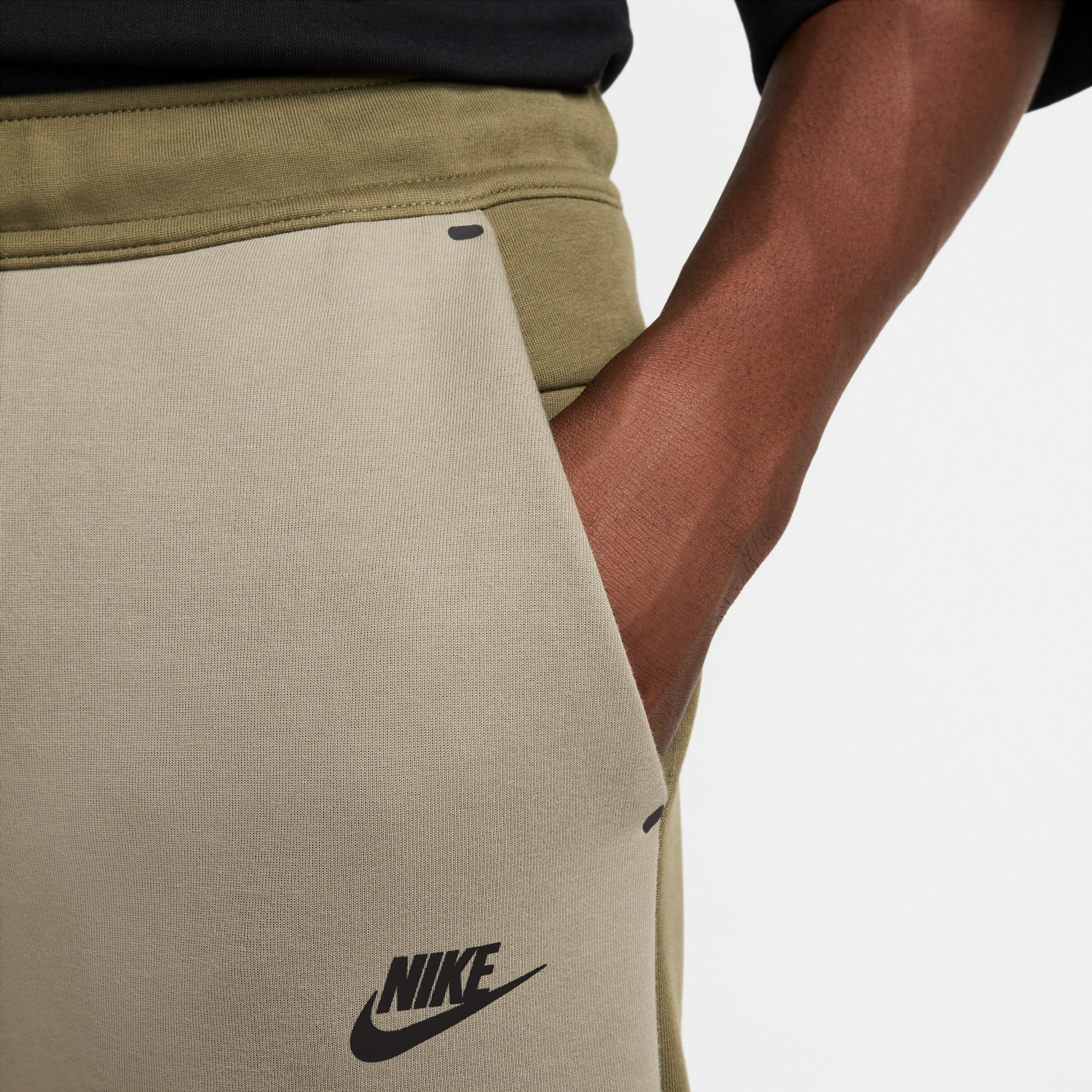 Pantalon de jogging en tissu Fleece Nike Tech pour homme - Vert