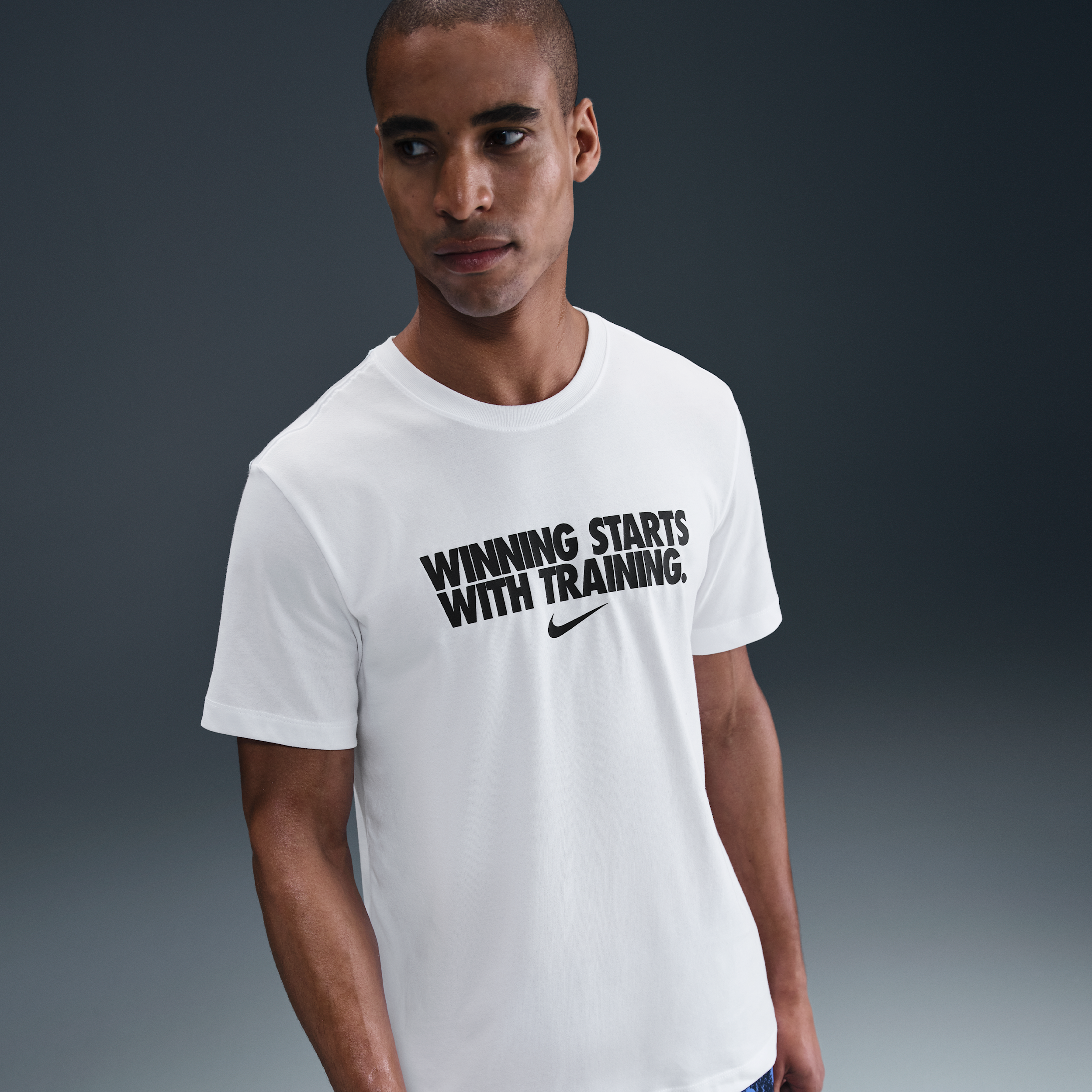 Thumbnail - Nike Dri-FIT T-Shirt (Herren) - Weiß
