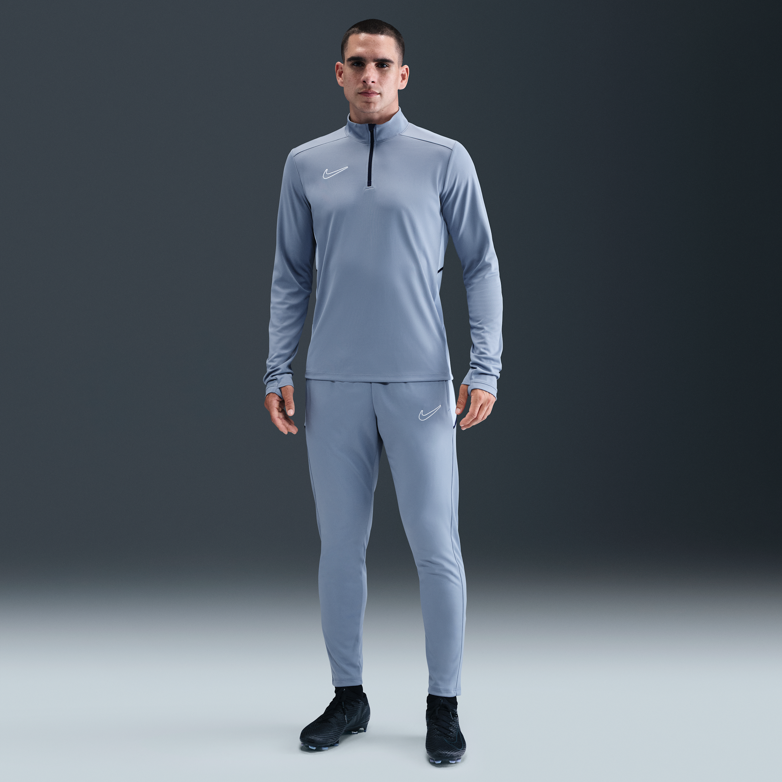 Nike Academy Mens Dri-FIT Football Pants - Blue - Polyester