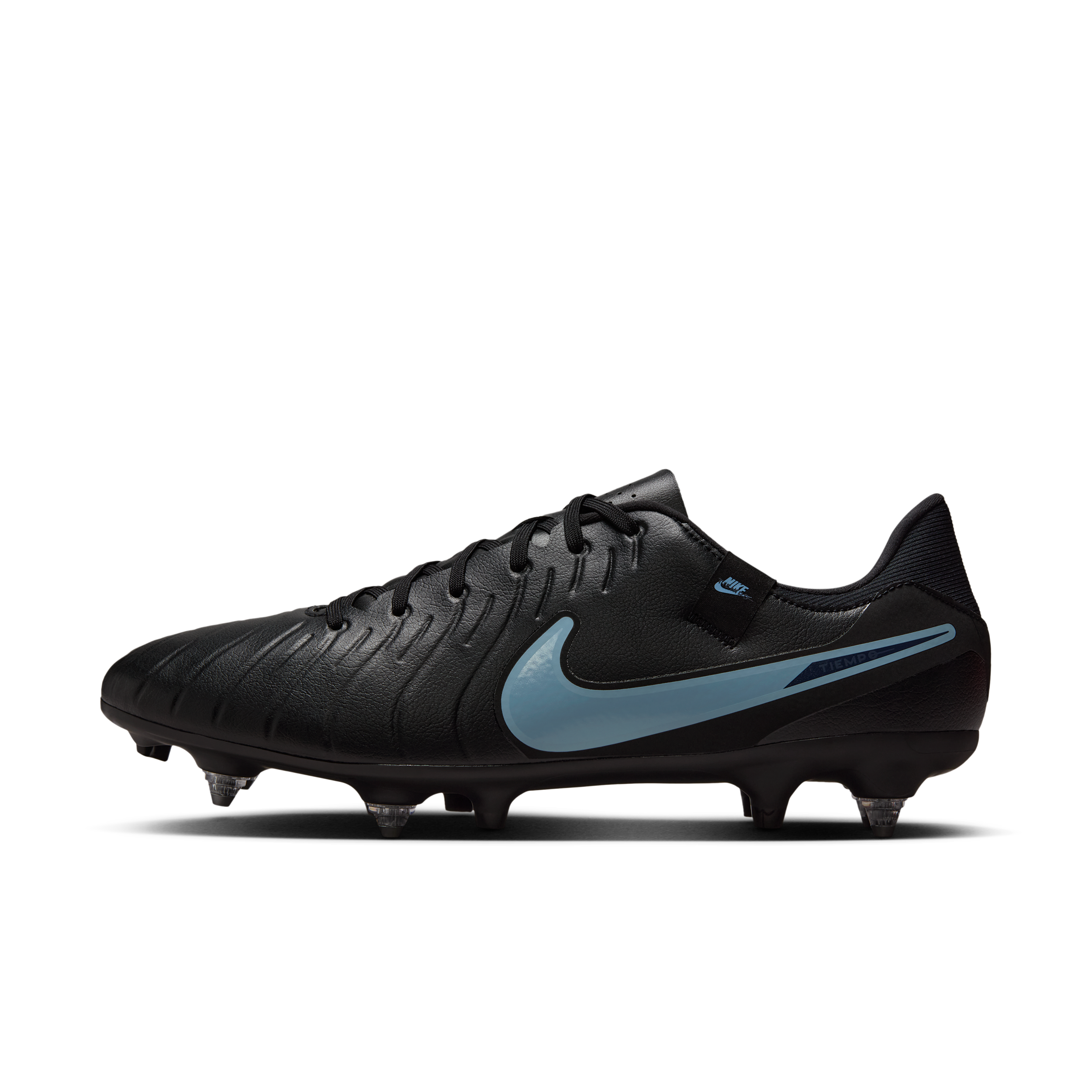Thumbnail - Nike Tiempo Legend 10 Academy Low Top Fußballschuh für weichen Rasen - Schwarz