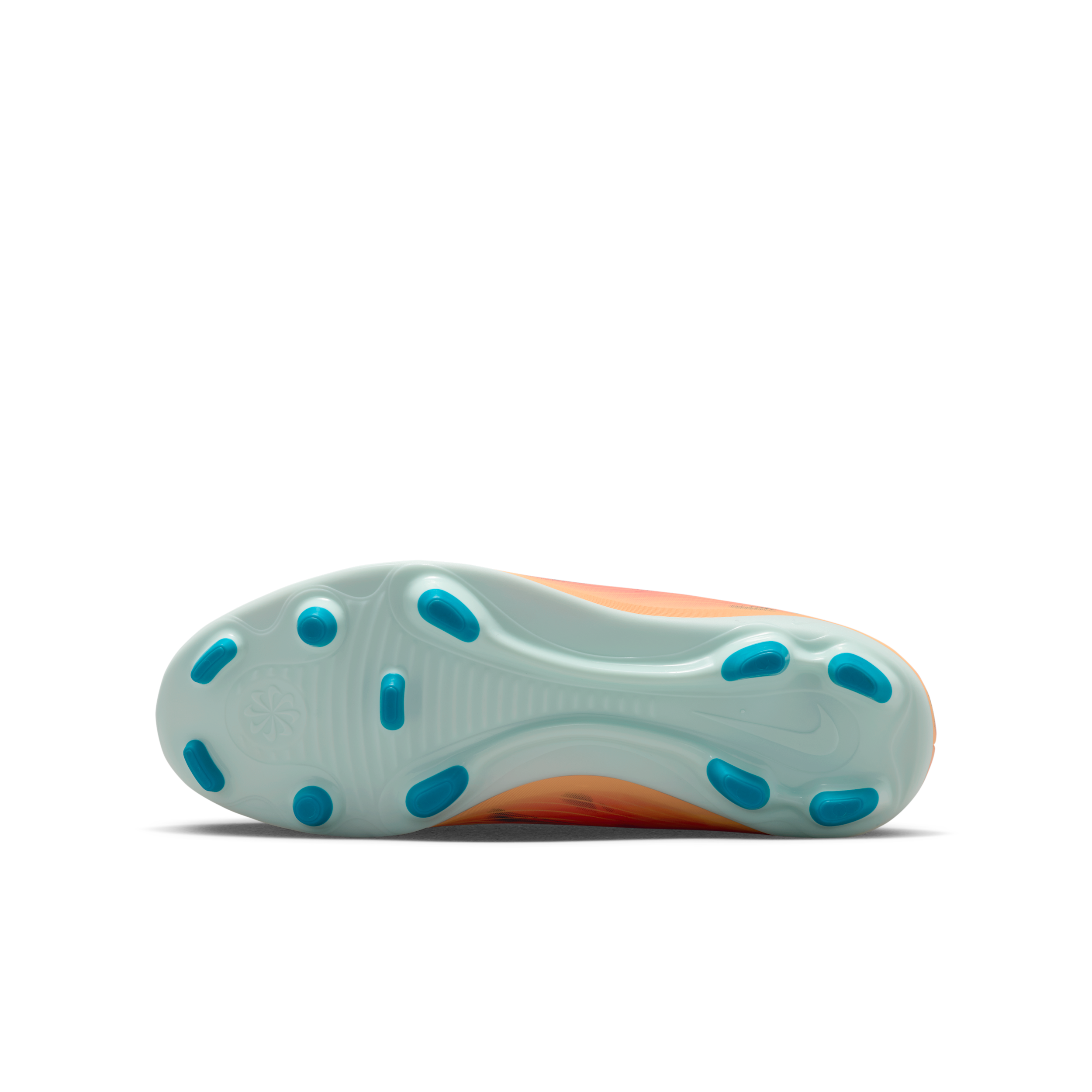 Thumbnail - Nike Jr. Mercurial Superfly 10 Club "Kylian Mbappé" MG High-Top-Fußballschuh (jüngere/ältere Kinder) - Orange