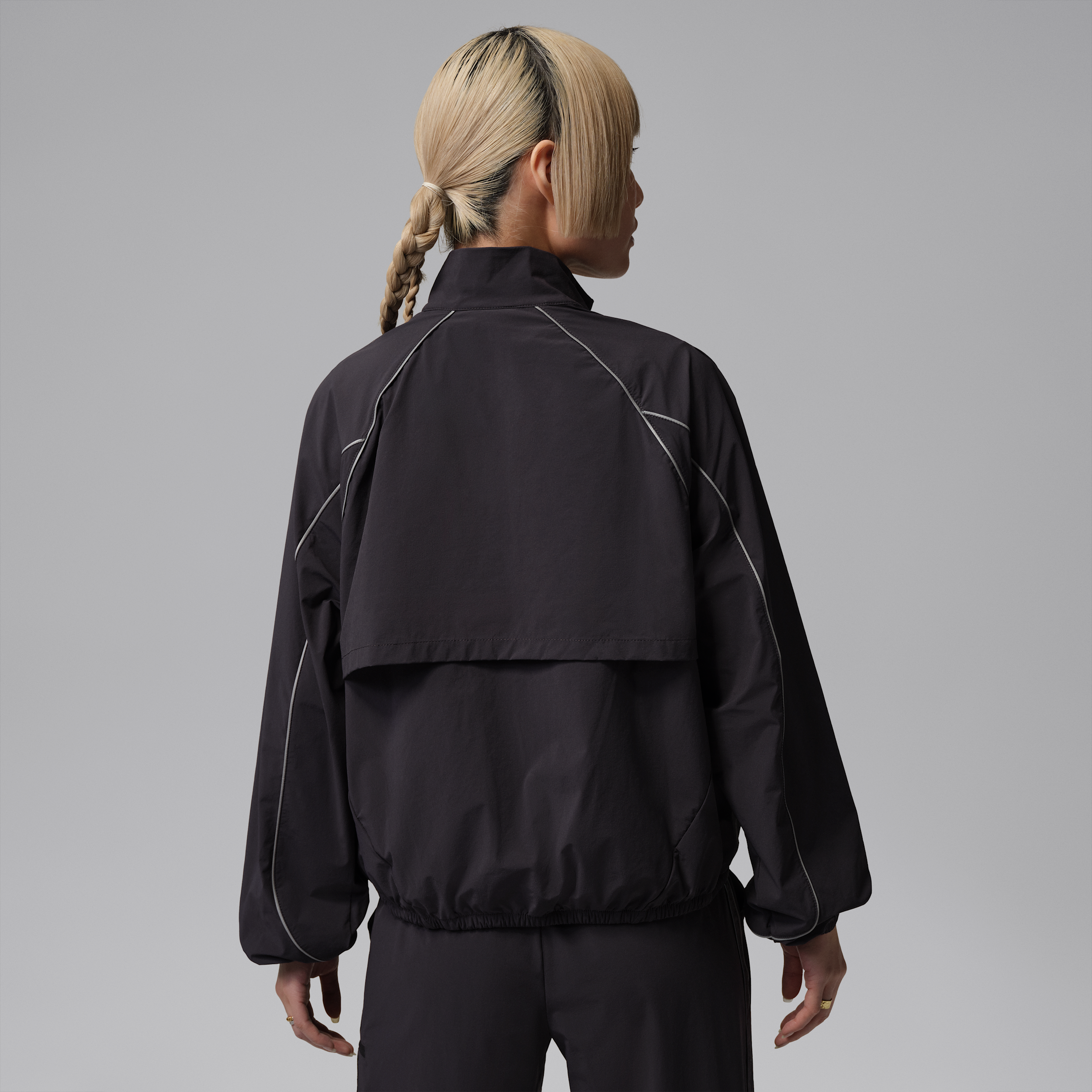 Thumbnail - Paris Saint-Germain Anthem Damenjacke - Grau