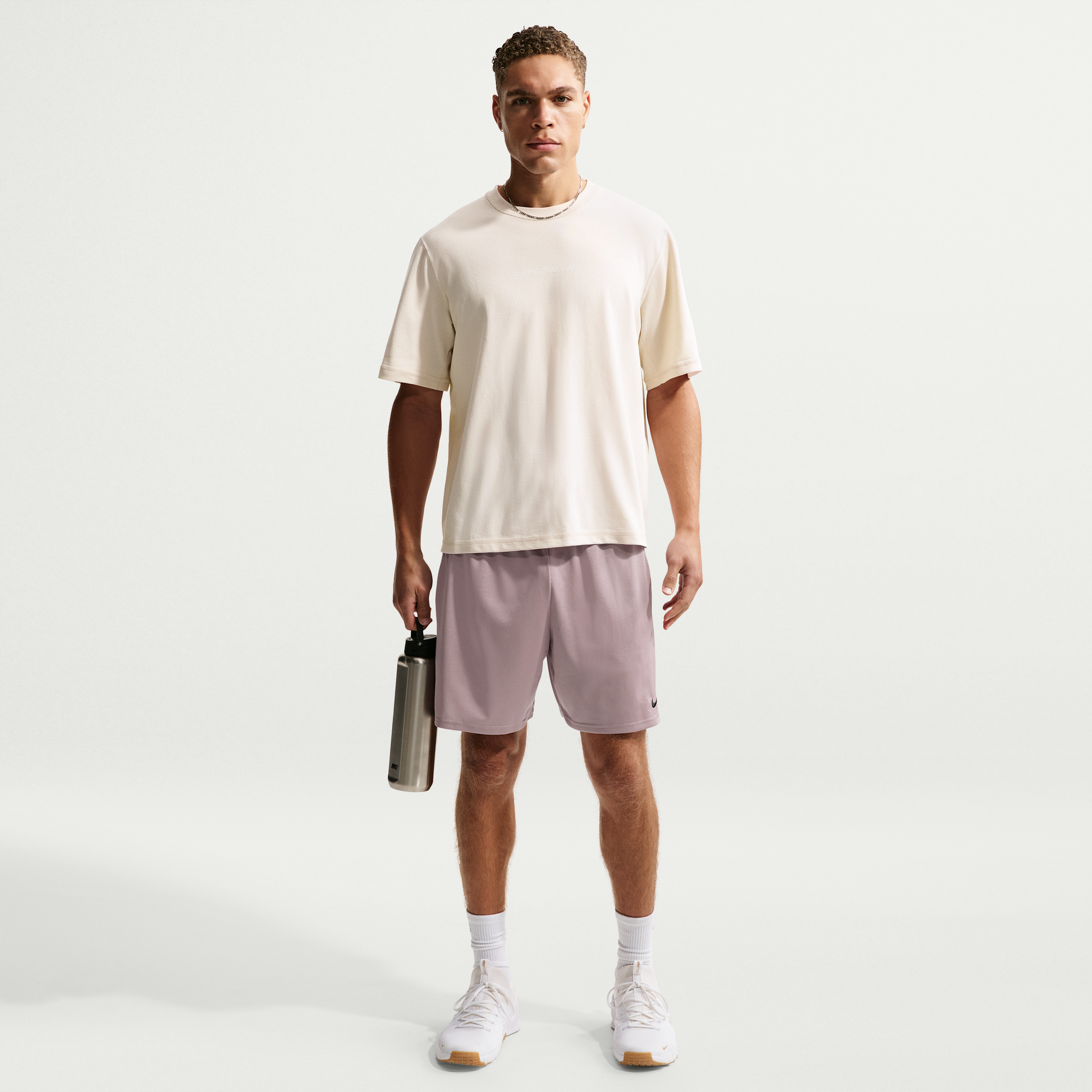Nike Flex Trainingsshorts Voor Heren (18 cm) - Grijs