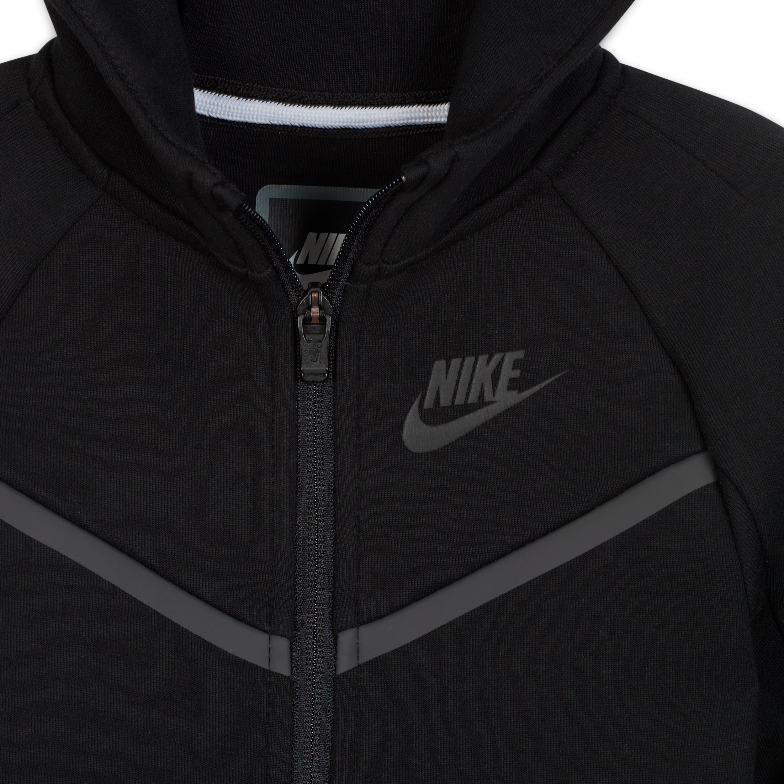 Thumbnail - Nike Tech Fleece 2-teiliges Set mit durchgehendem Reißverschluss (Babys) - Schwarz