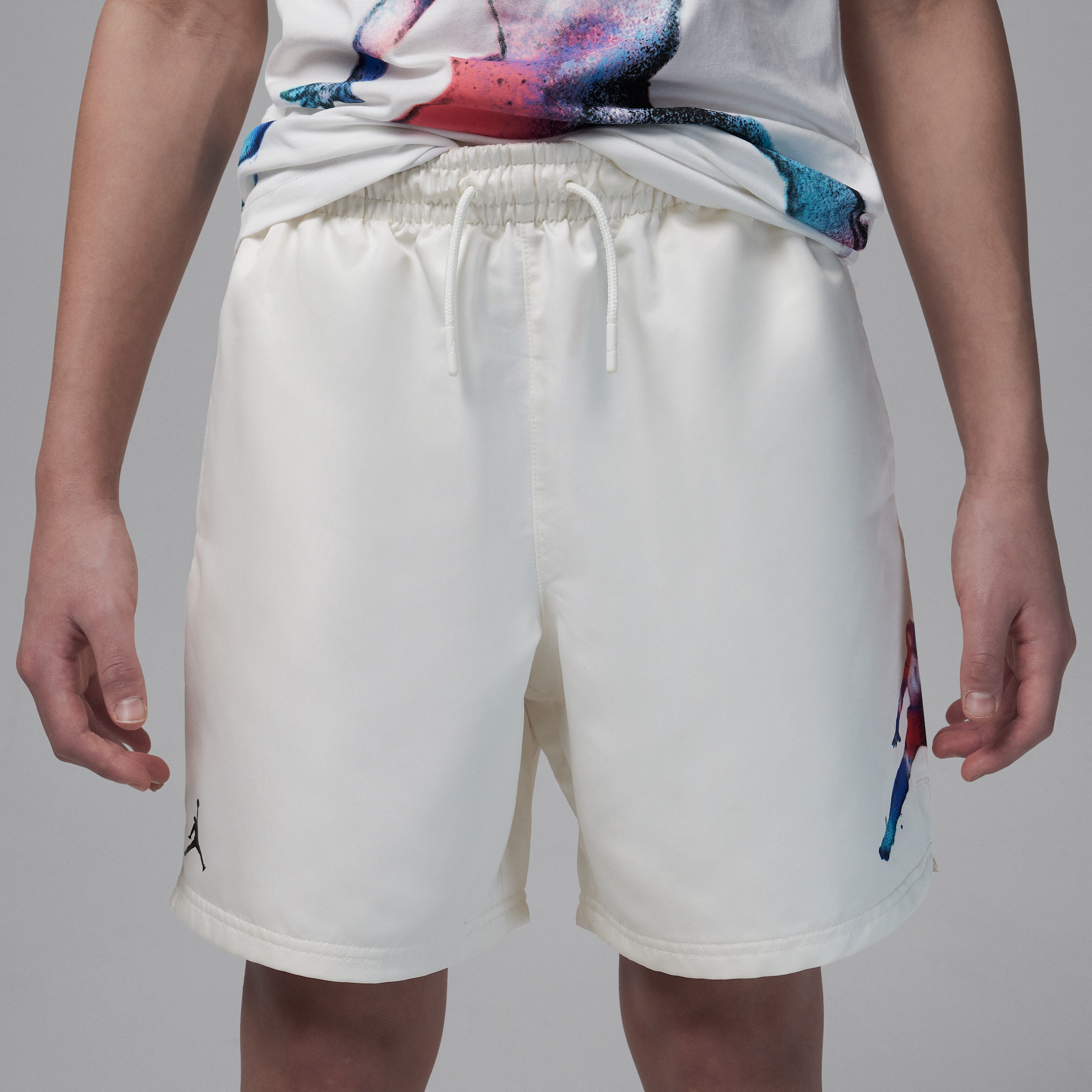 Thumbnail - Jordan Essentials Poolside Shorts (ältere Kinder) - Weiß