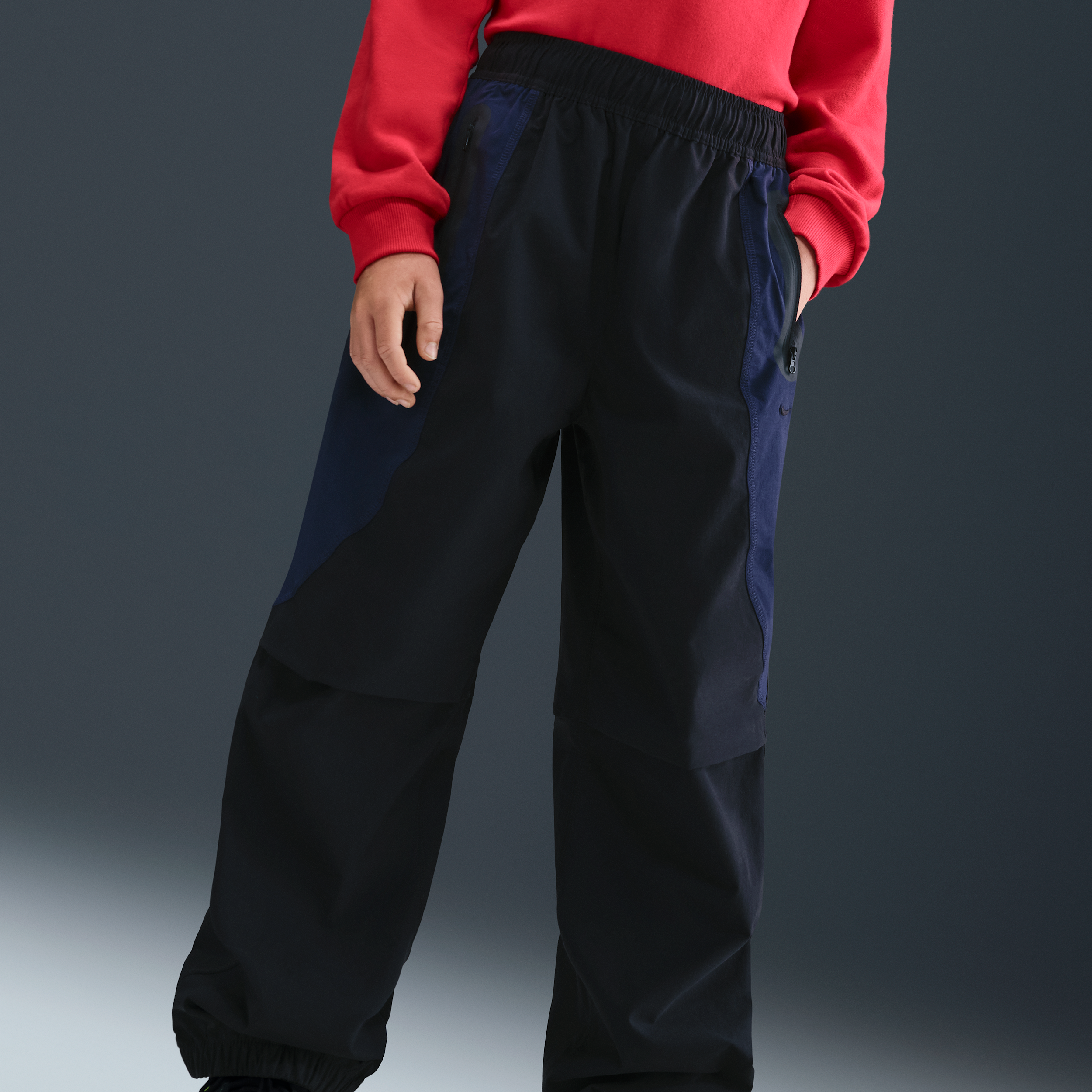 Thumbnail - Nike Tech Webhose (ältere Kinder, Jungen) - Schwarz