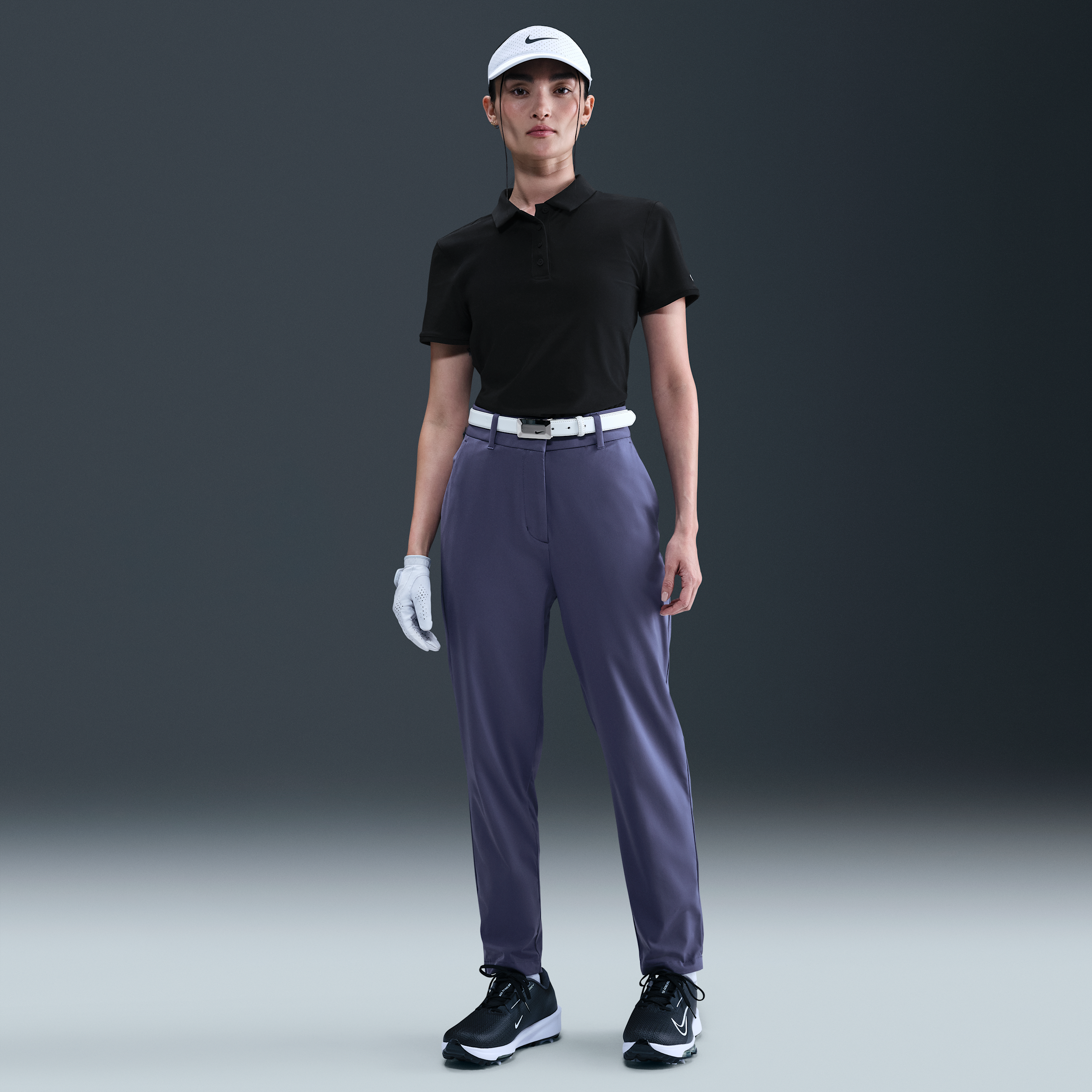 Thumbnail - Nike Tour Dri-FIT Golfhose (Damen) - Lila
