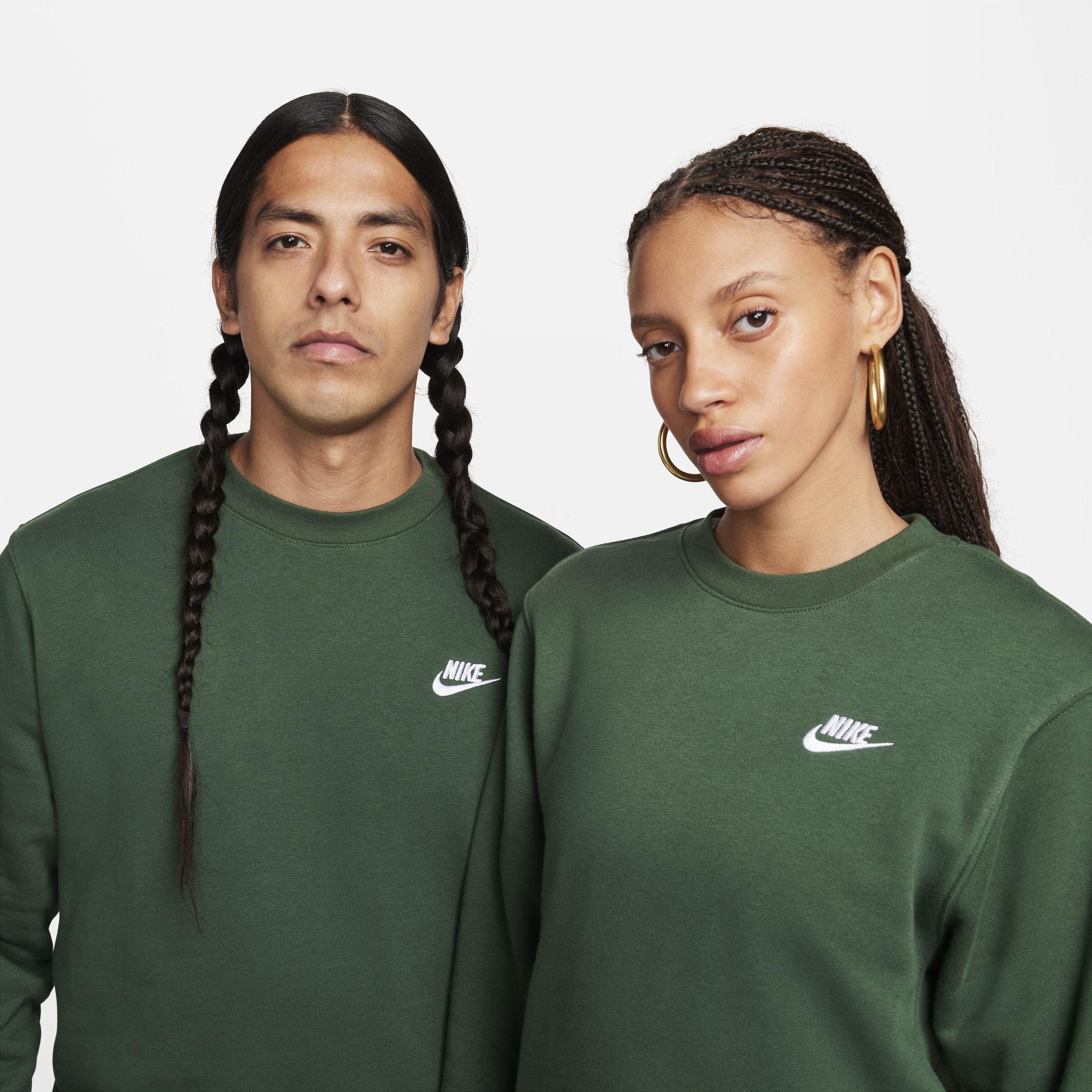 Haut Nike Sportswear Club Fleece pour Homme - Vert