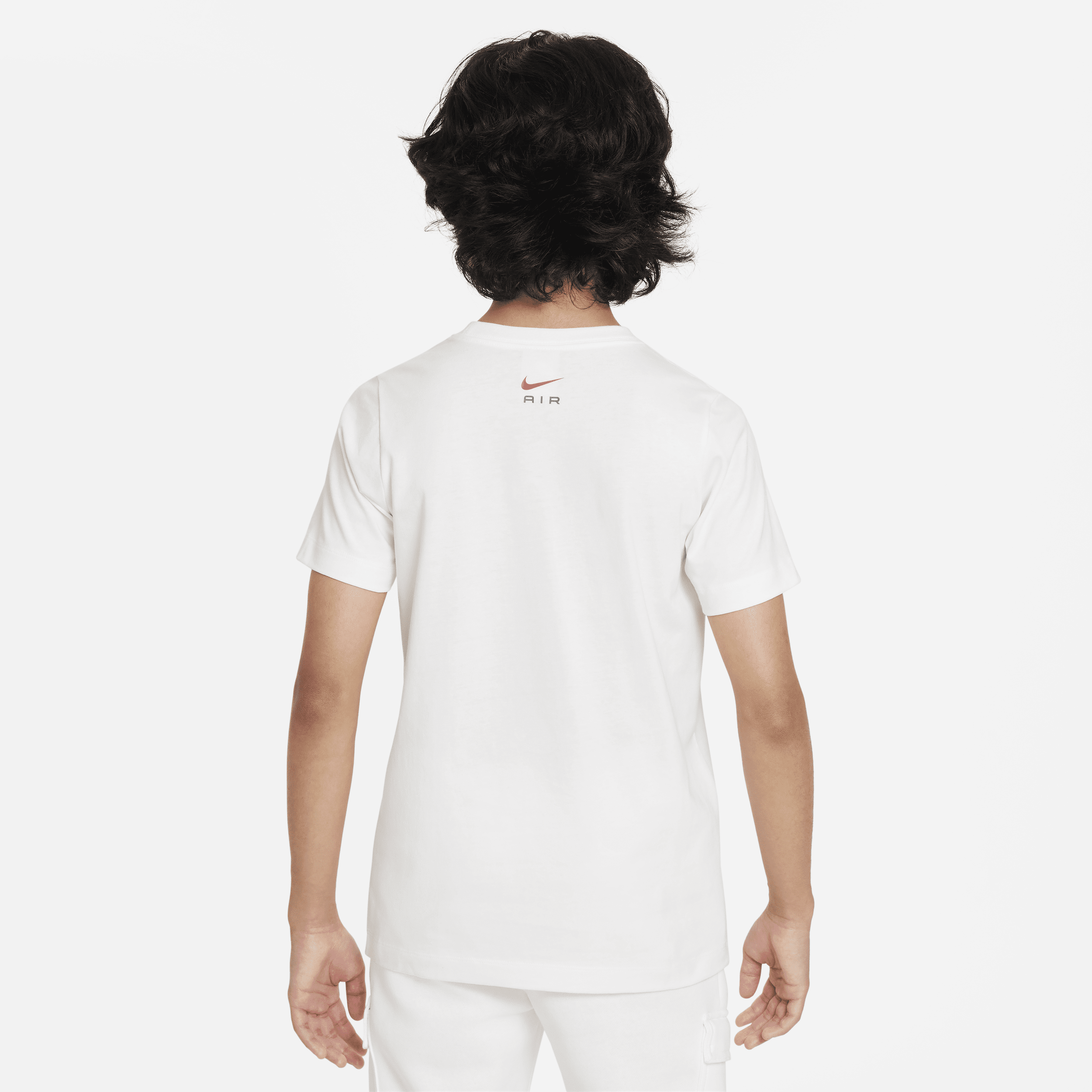Nike Air T-shirt voor jongens Wit