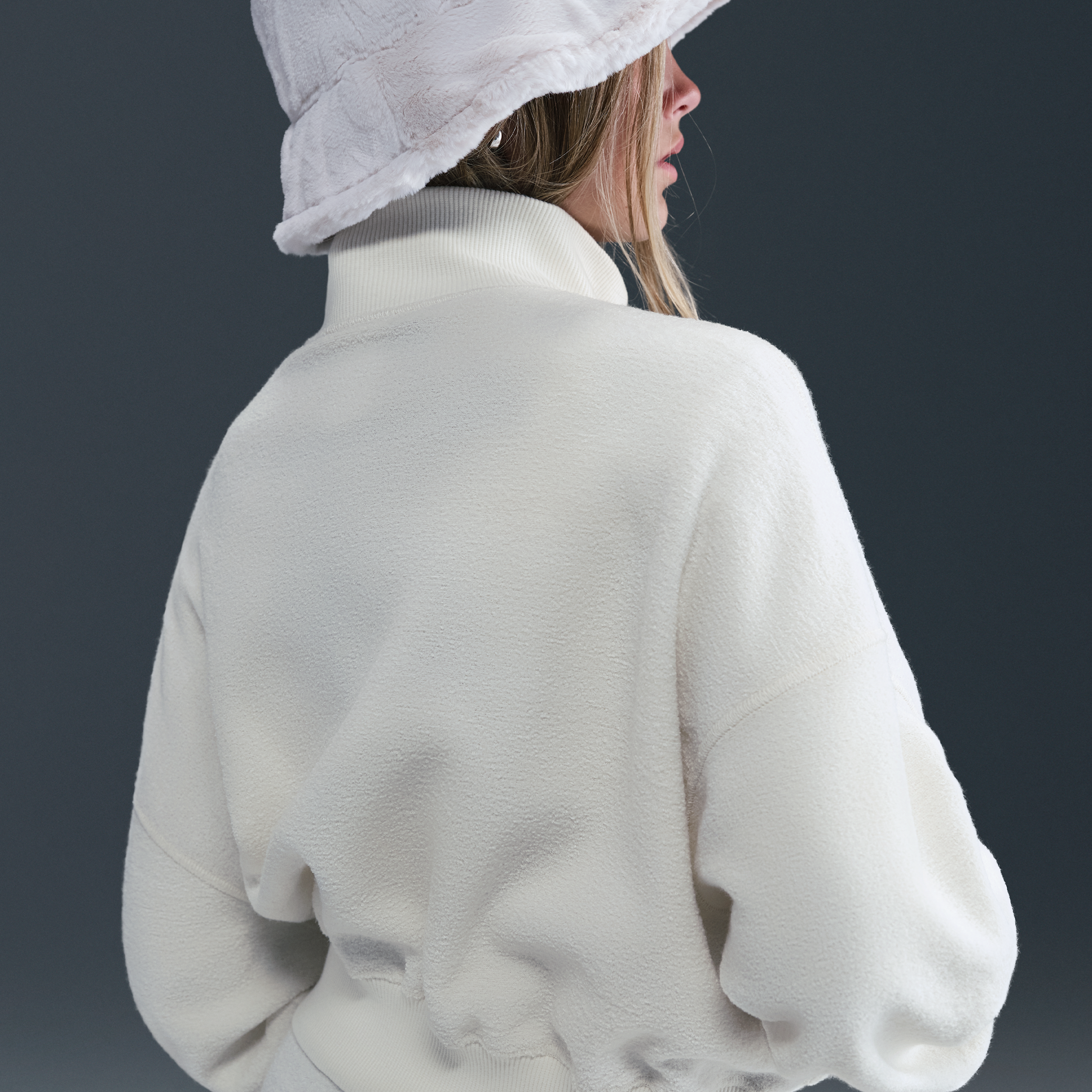 Thumbnail - Nike Fleece-Longsleeve (ältere Kinder, Mädchen) - Braun