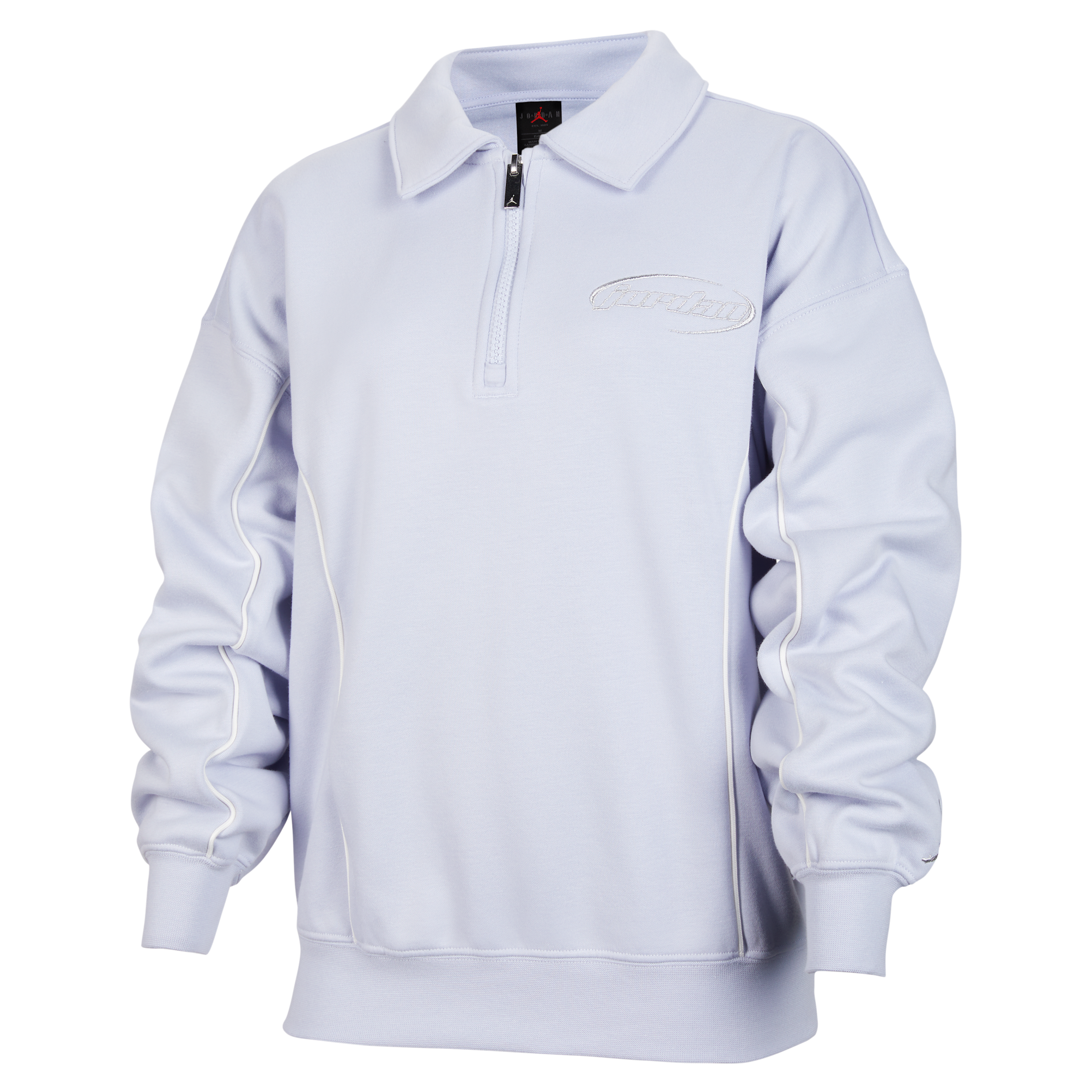 Jordan Mountainside fleecetop met halflange rits voor kids - Grijs