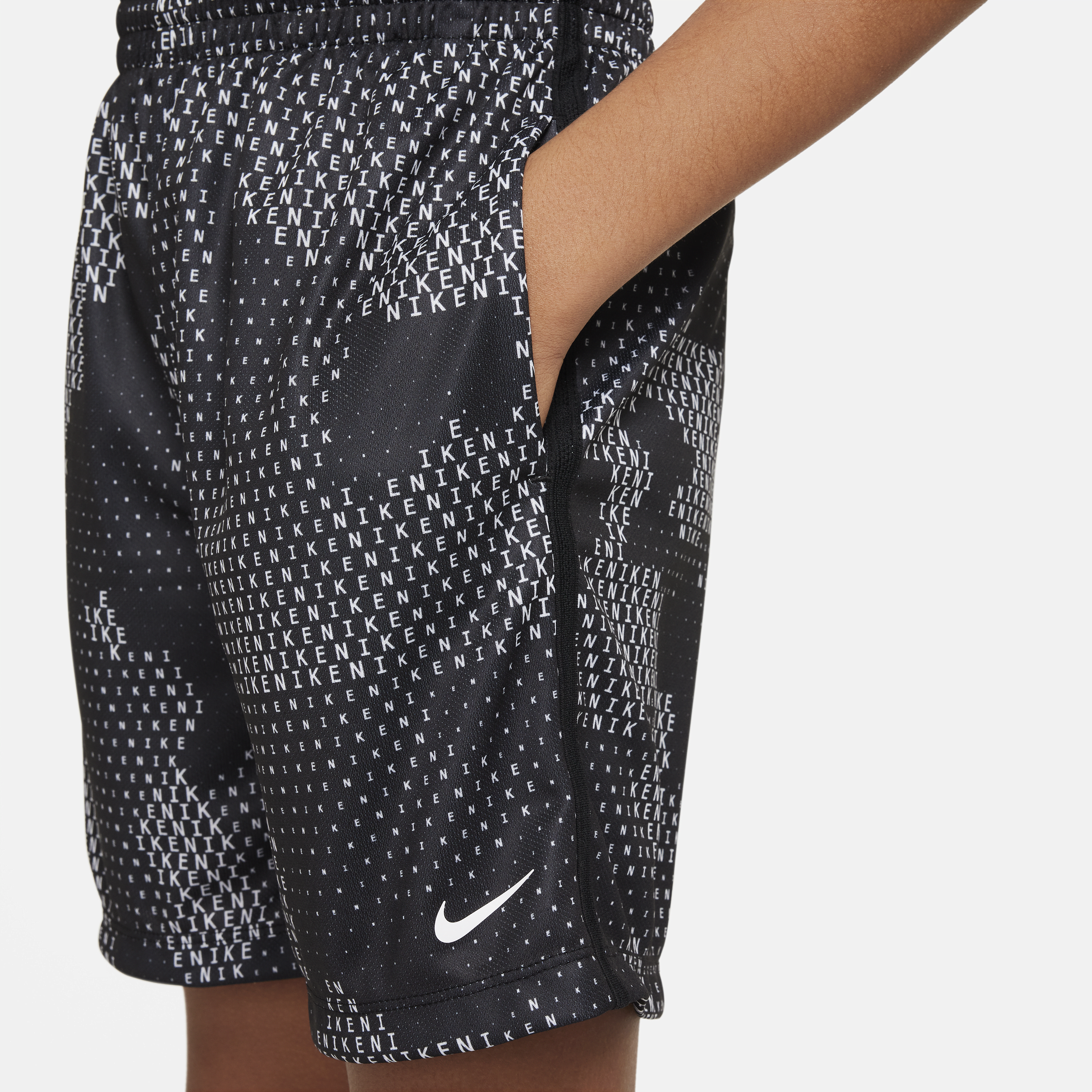 Nike Multi jongensshorts met Dri-FIT Zwart