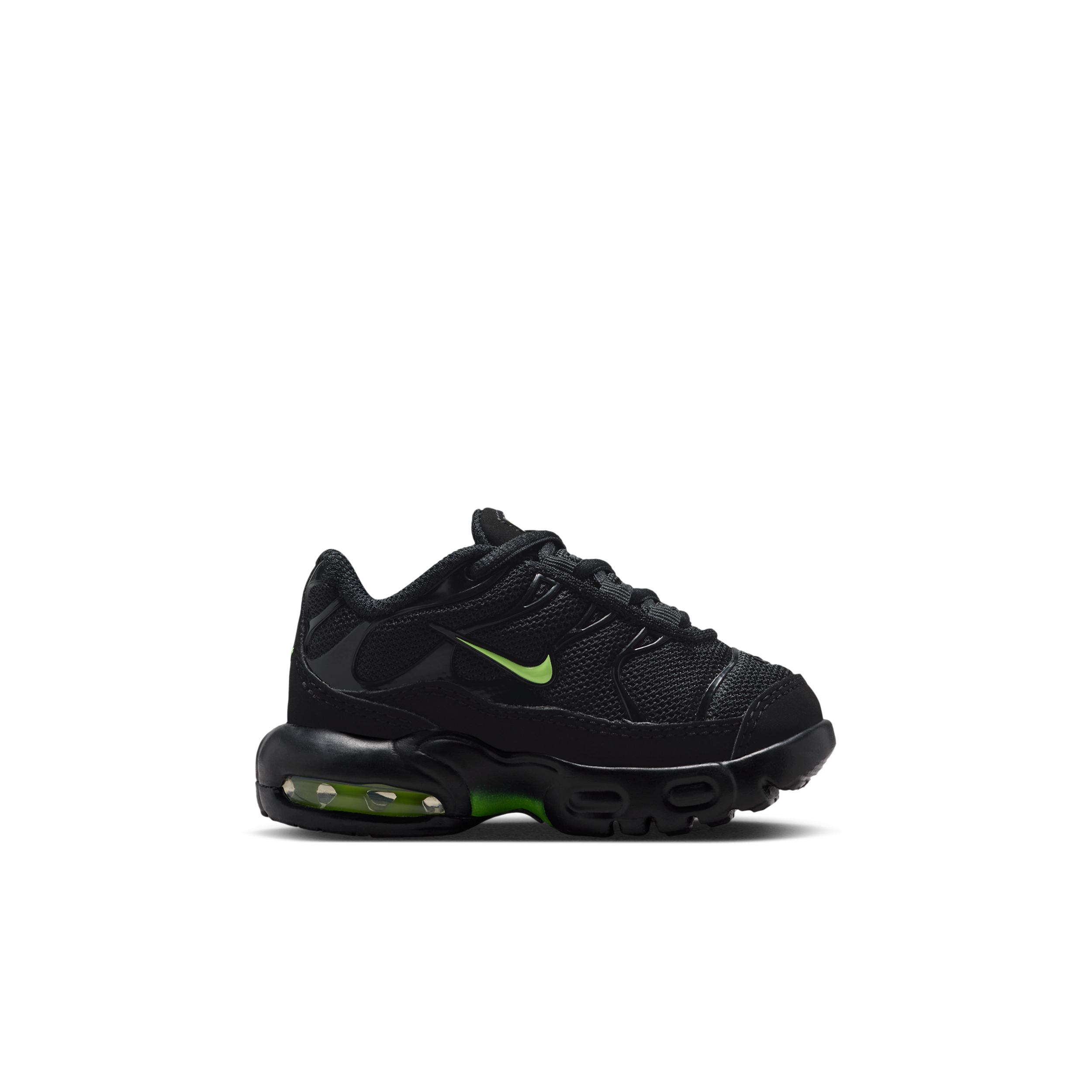 Nike Air Max Plus TD 'Black Volt Ice' | Infant Size 6 - DR7996-049