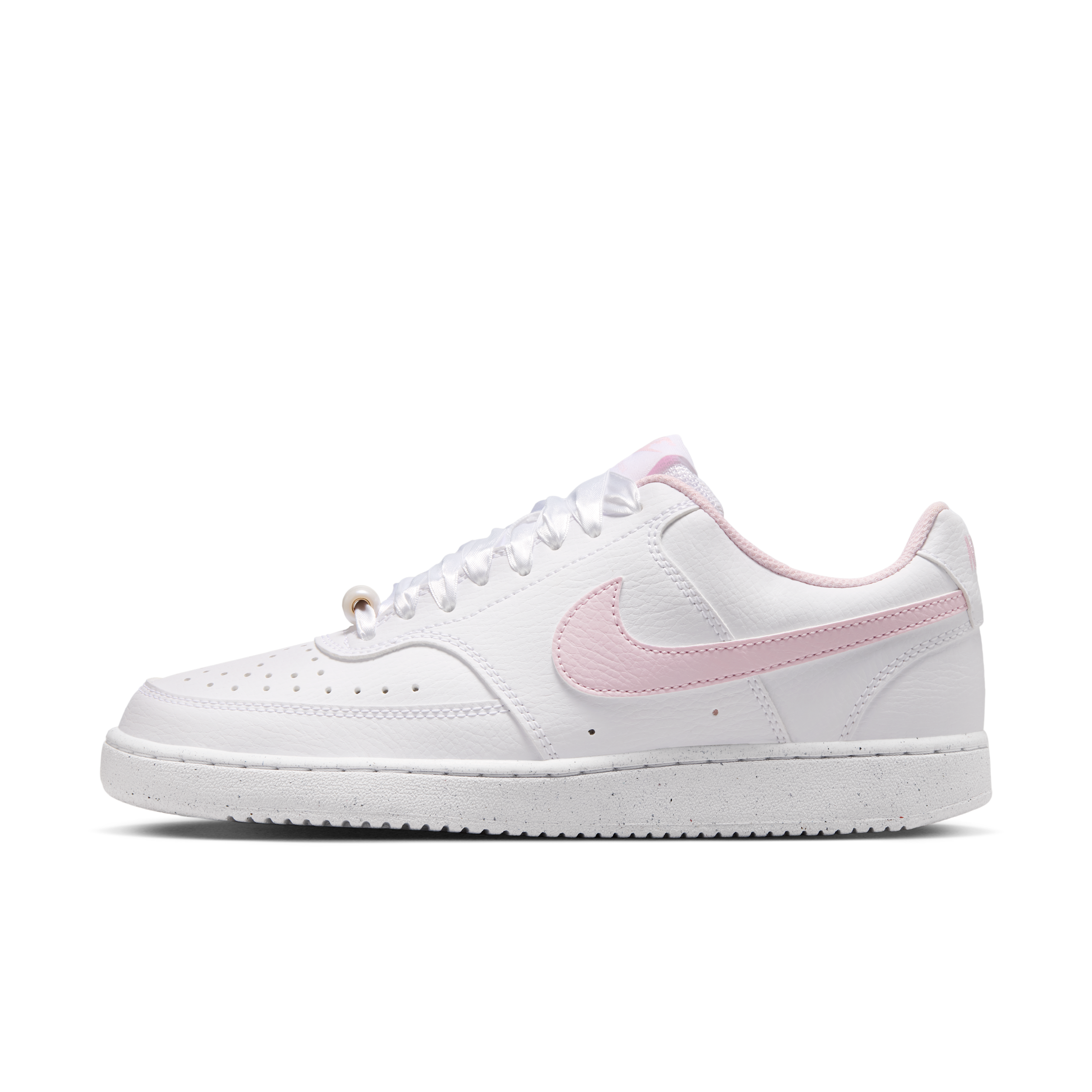 Nike Court Vision Low damessneaker wit