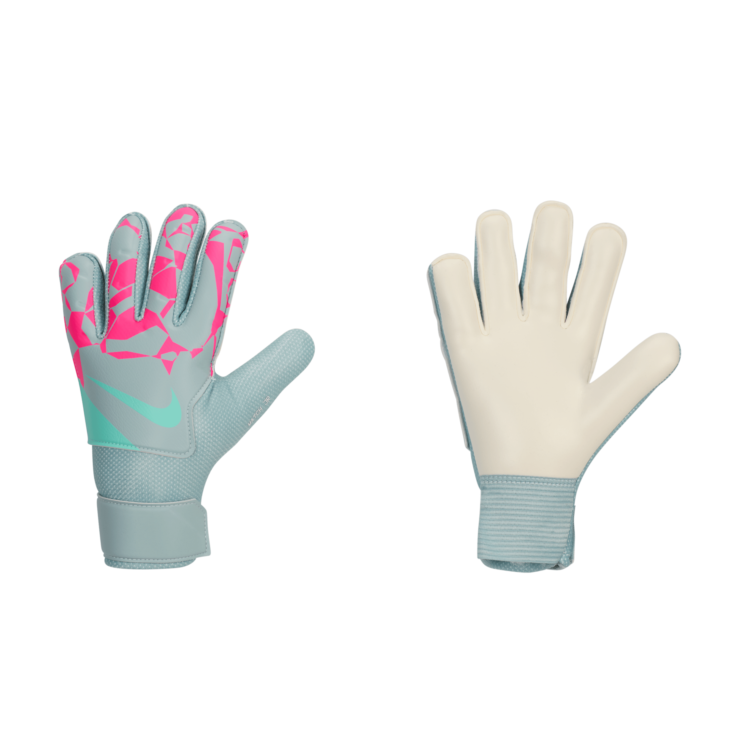 Nike Match Older Kids' Goalkeeper Football Gloves Grey