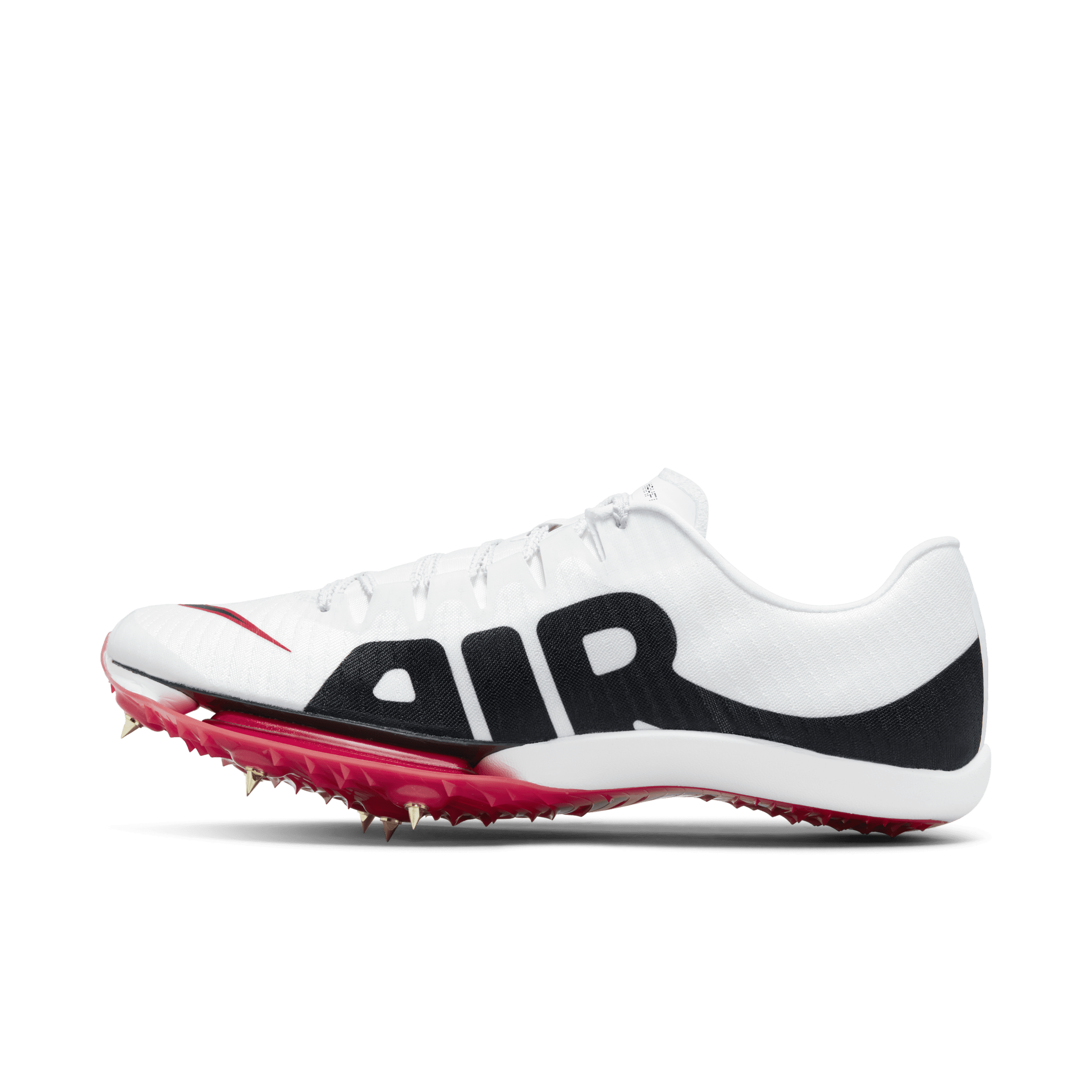 Nike Air Zoom Maxfly More Uptempo Zapatillas de atletismo de velocidad con clavos - Blanco