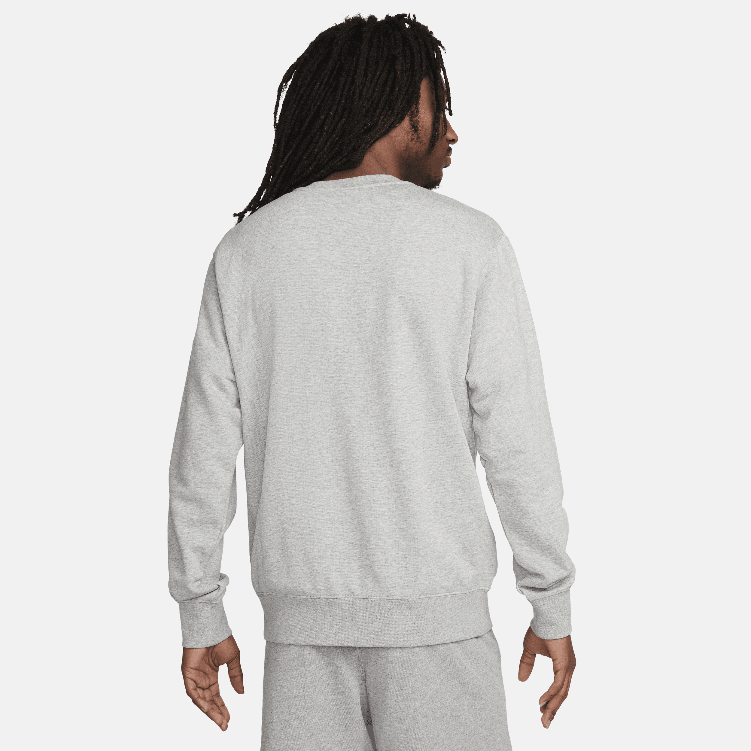 Nike Sportswear Sweatshirt van sweatstof met ronde hals voor heren Grijs